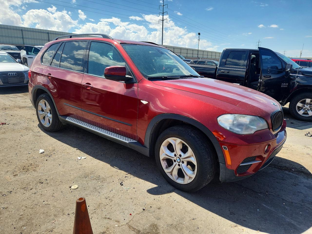 2013 Bmw X5 Xdrive35d Red vin: 5UXZW0C57D0B90318