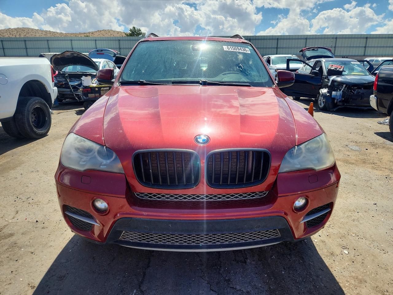2013 Bmw X5 Xdrive35d Red vin: 5UXZW0C57D0B90318