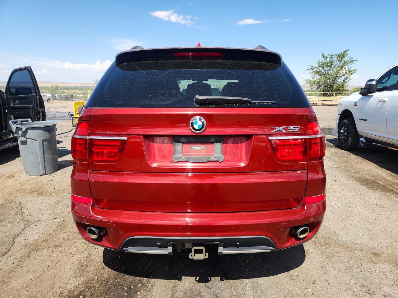2013 Bmw X5 Xdrive35d Red vin: 5UXZW0C57D0B90318