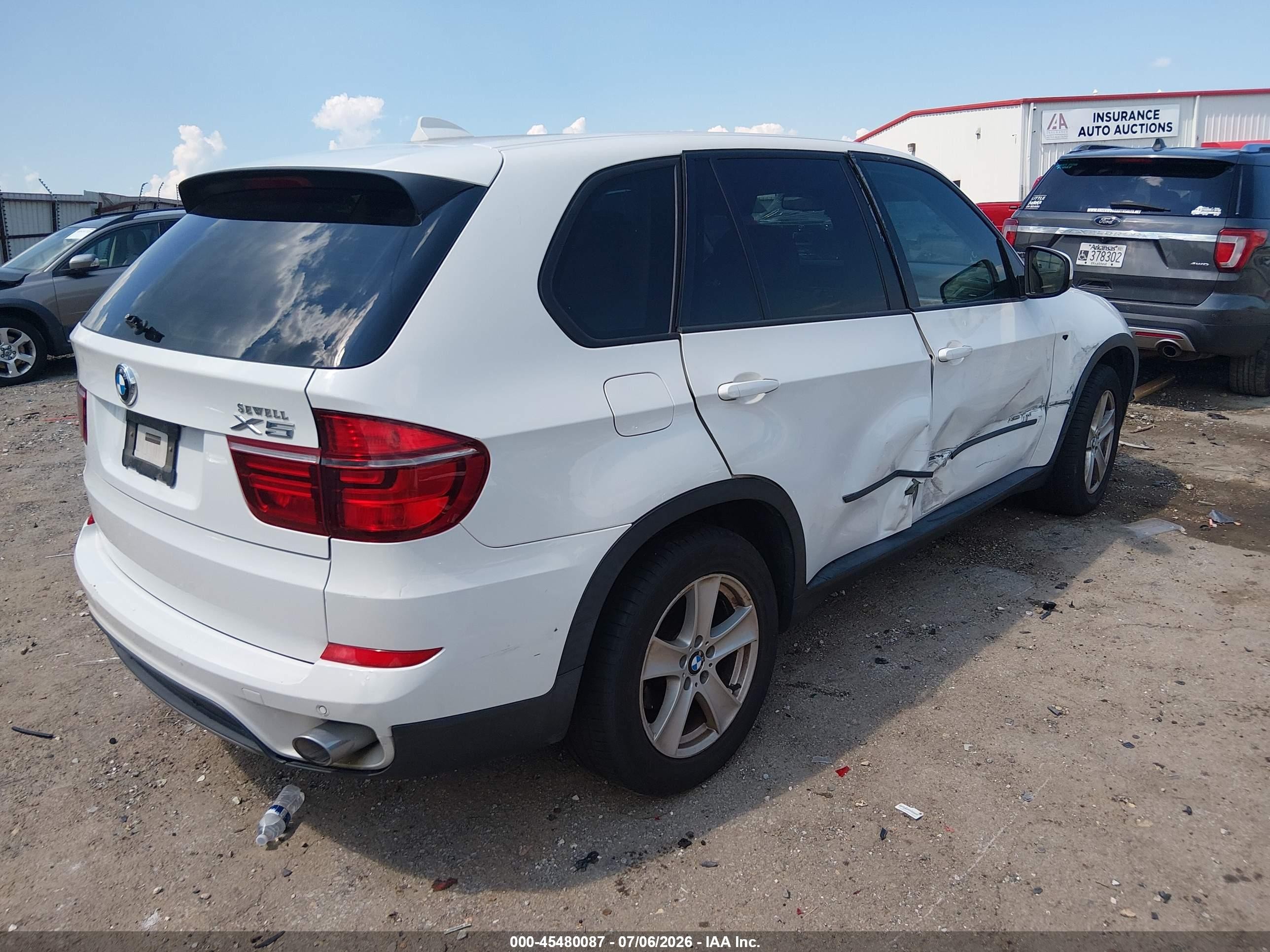 2011 Bmw X5 Xdrive35d White vin: 5UXZW0C58BL368519