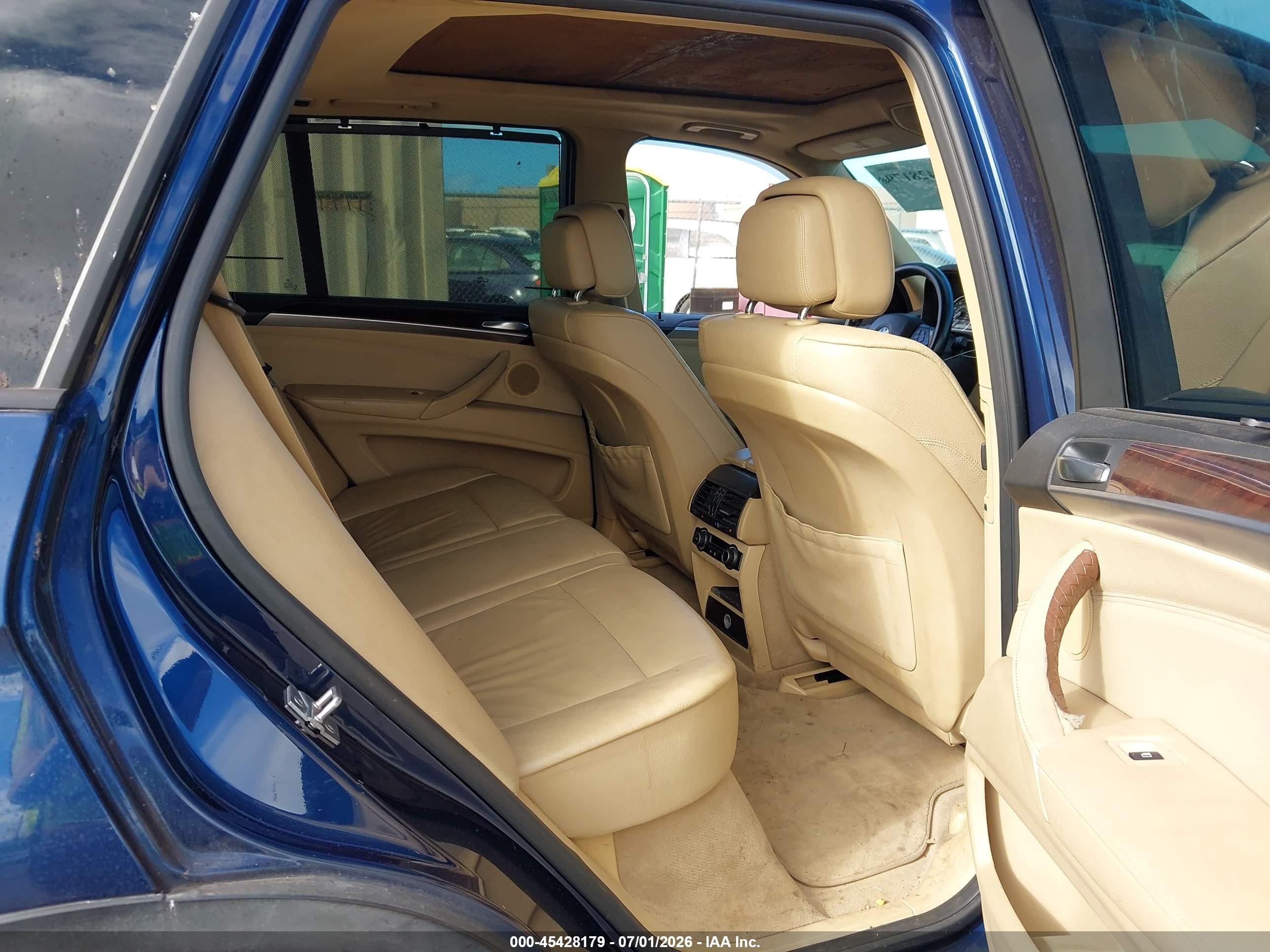 2011 Bmw X5 Xdrive35d Синий vin: 5UXZW0C58BL370254