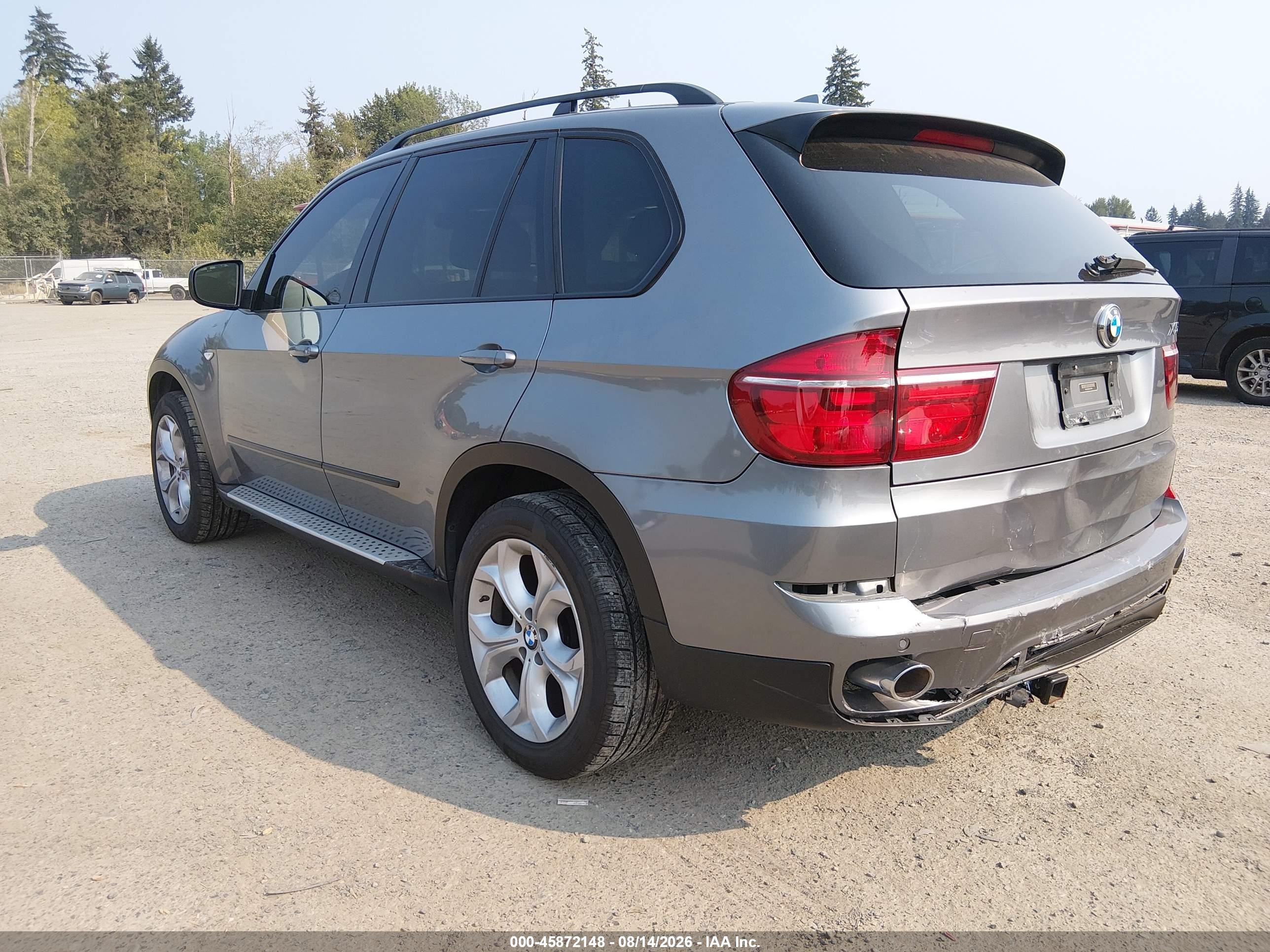 2011 Bmw X5 Xdrive35d Gray vin: 5UXZW0C58BL660994