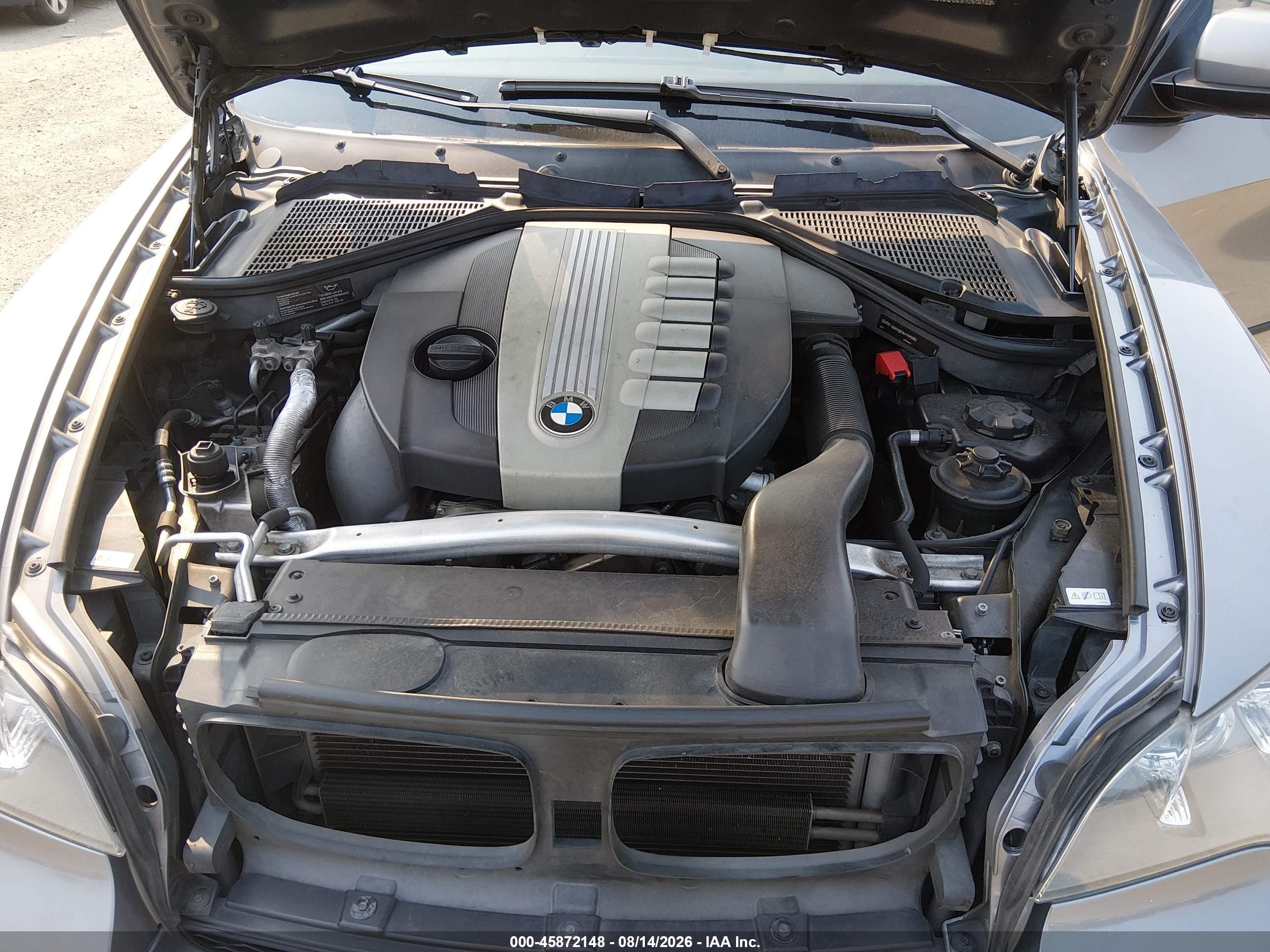 2011 Bmw X5 Xdrive35d Gray vin: 5UXZW0C58BL660994