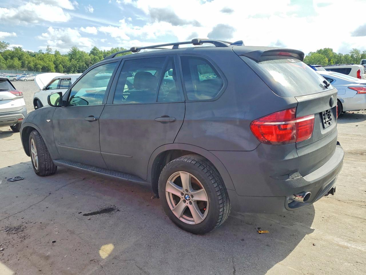 2012 Bmw X5 Xdrive35d Черный vin: 5UXZW0C58CL670085