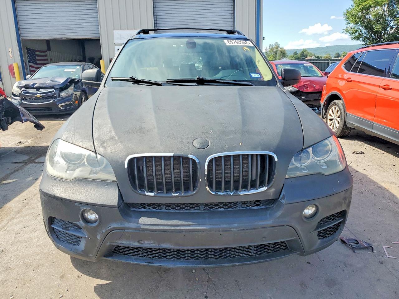 2012 Bmw X5 Xdrive35d Черный vin: 5UXZW0C58CL670085