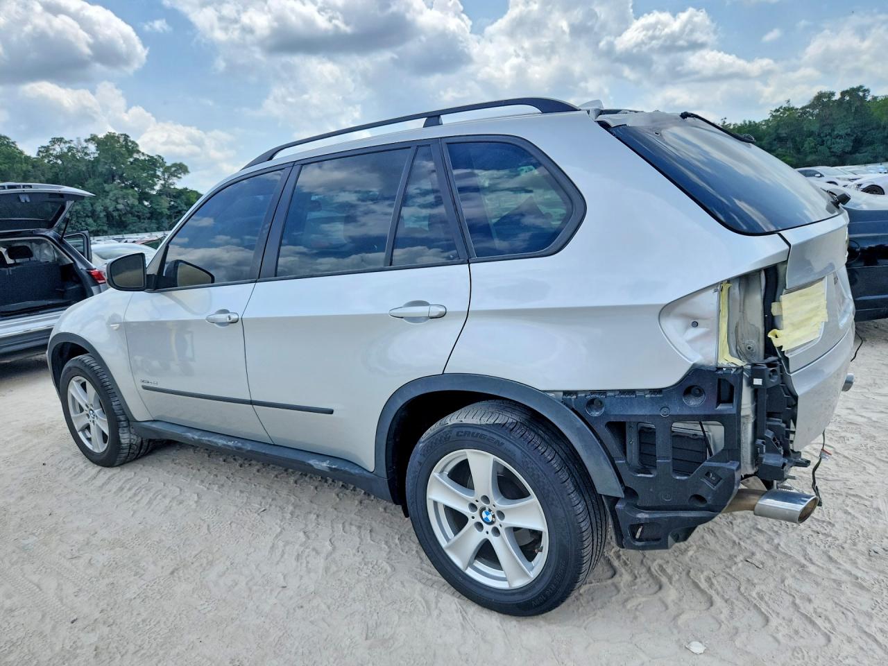 2012 Bmw X5 Xdrive35d Silver vin: 5UXZW0C58CL674055