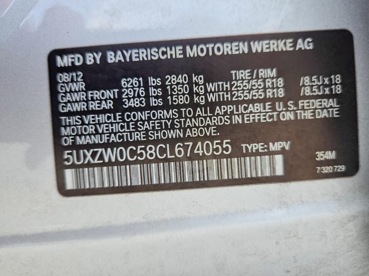2012 Bmw X5 Xdrive35d Silver vin: 5UXZW0C58CL674055