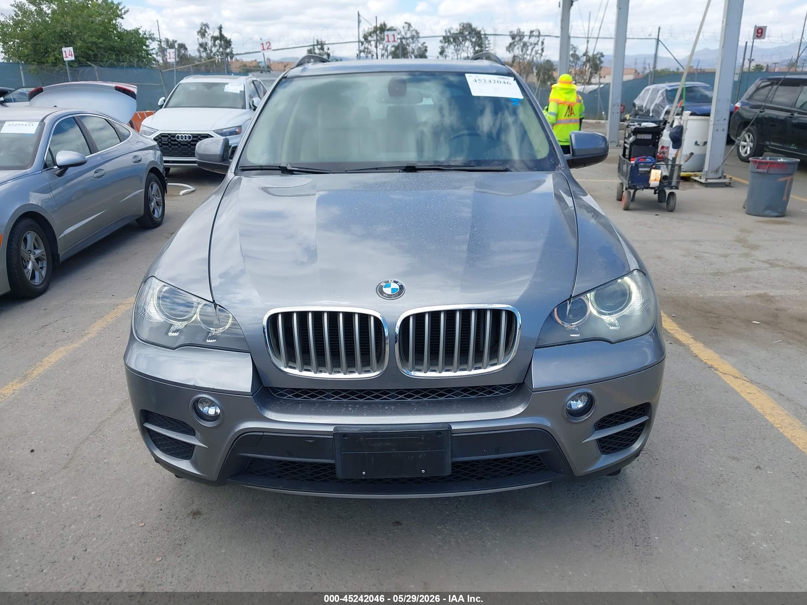 2013 Bmw X5 Xdrive35d Gray vin: 5UXZW0C58D0B94362