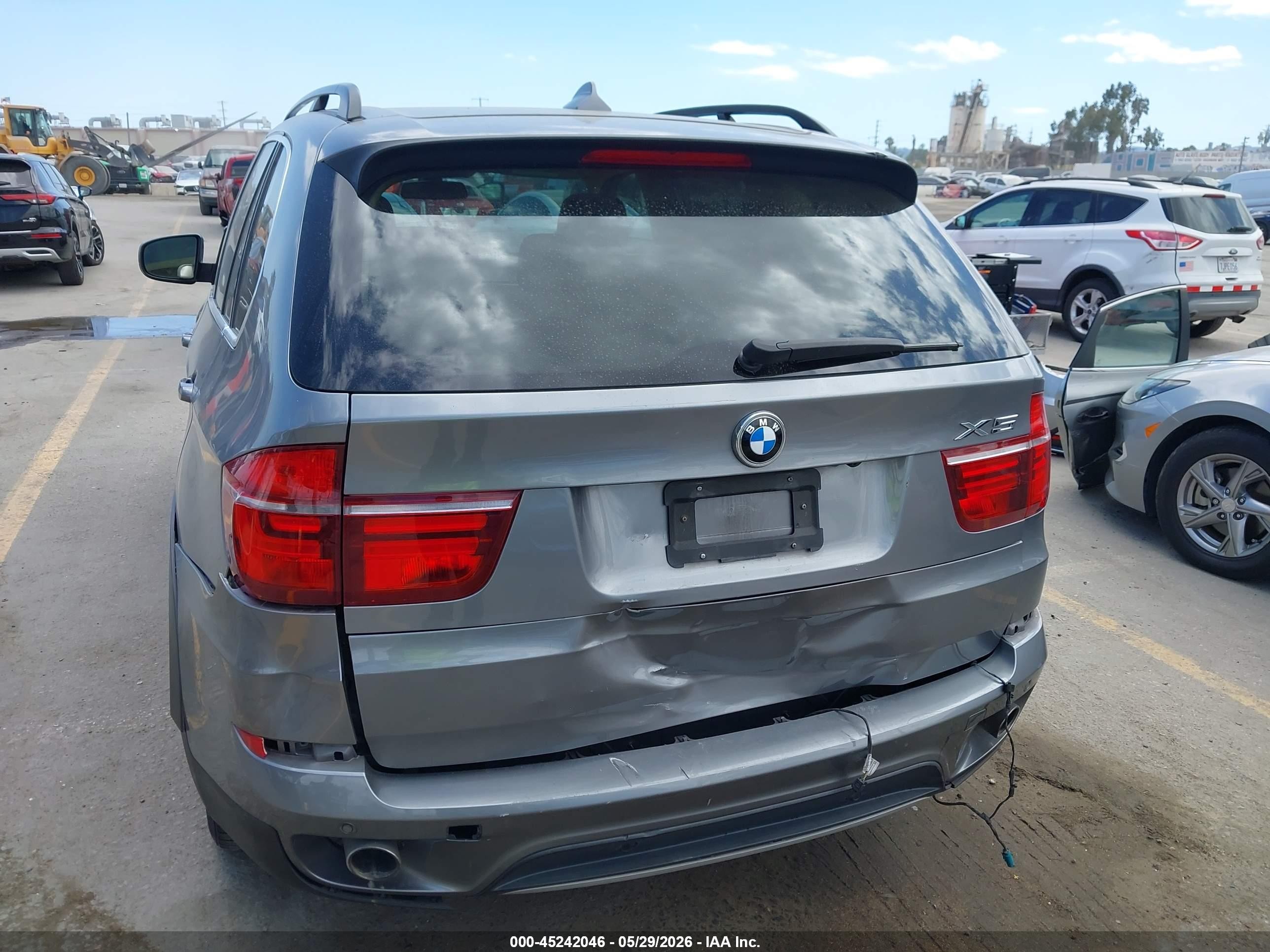 2013 Bmw X5 Xdrive35d Gray vin: 5UXZW0C58D0B94362