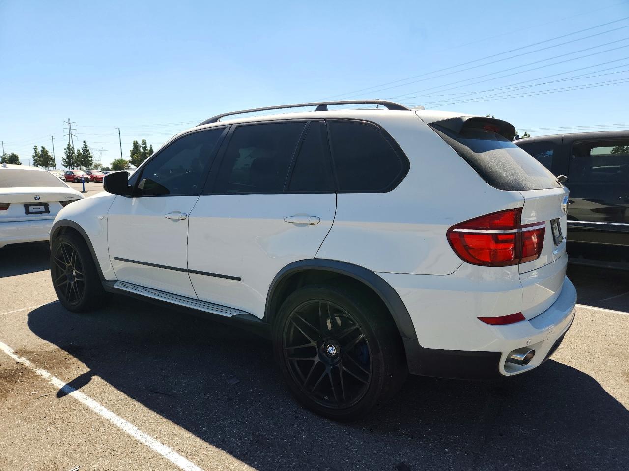 2011 Bmw X5 Xdrive35d White vin: 5UXZW0C59BL371039