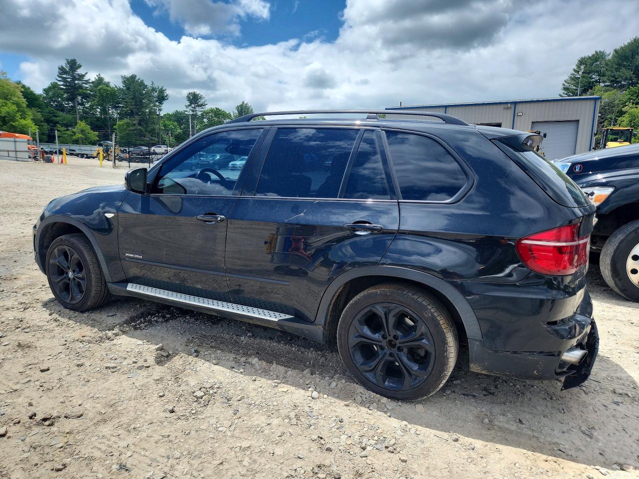 2012 Bmw X5 Xdrive35d Black vin: 5UXZW0C59C0B88441