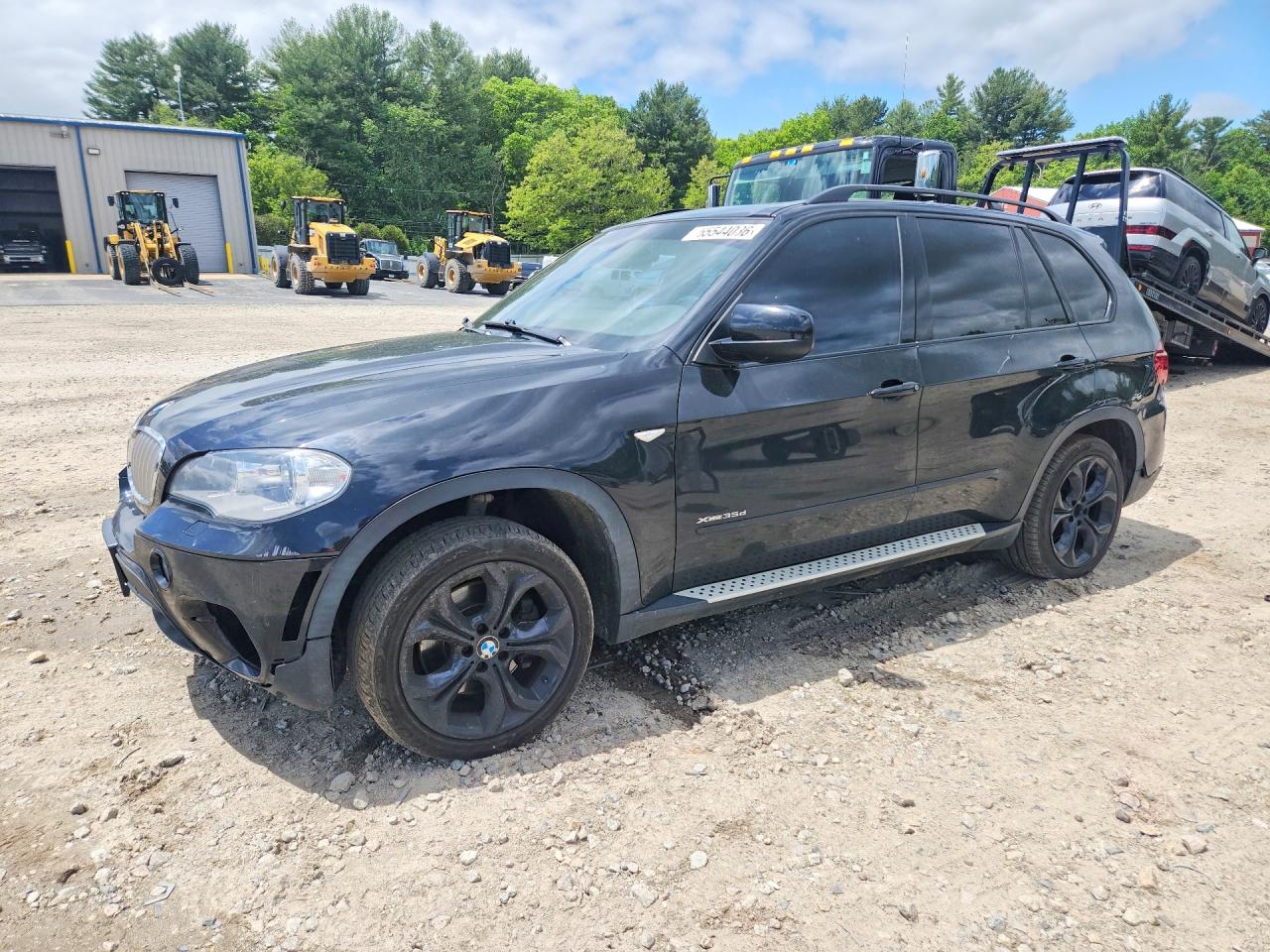 2012 Bmw X5 Xdrive35d Black vin: 5UXZW0C59C0B88441