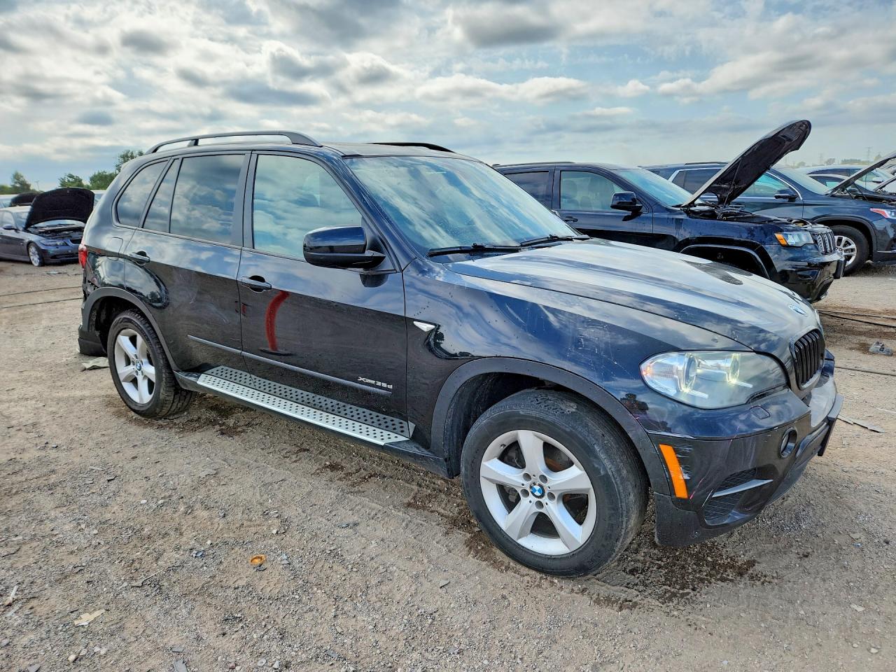 2012 Bmw X5 Xdrive35d Black vin: 5UXZW0C59CL665722