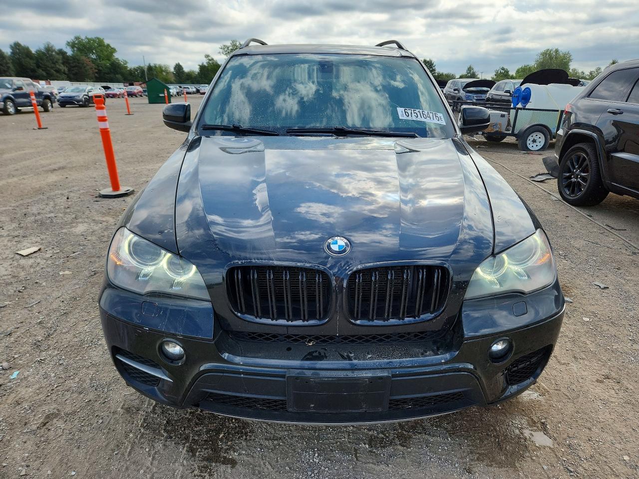 2012 Bmw X5 Xdrive35d Black vin: 5UXZW0C59CL665722
