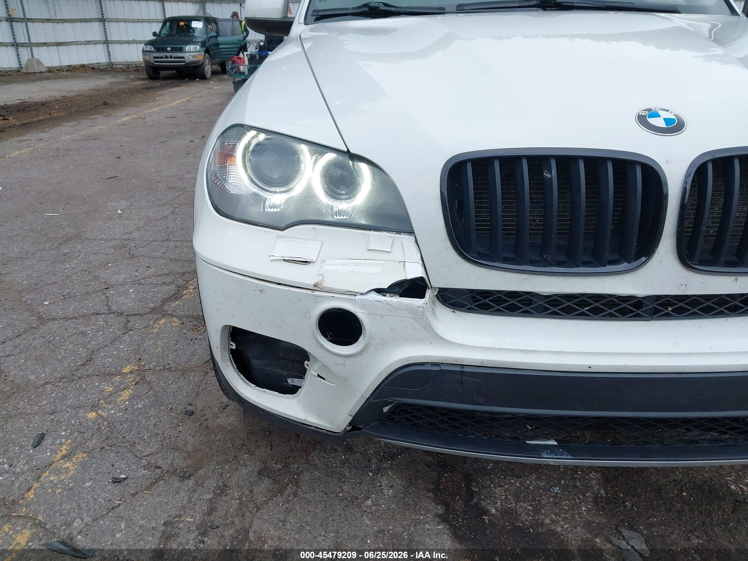 2012 Bmw X5 Xdrive35d White vin: 5UXZW0C59CL666546
