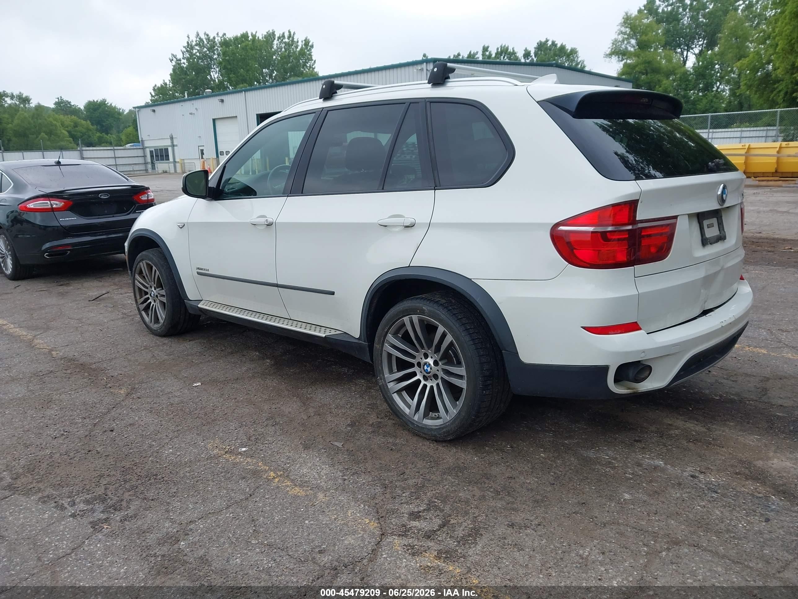 2012 Bmw X5 Xdrive35d White vin: 5UXZW0C59CL666546