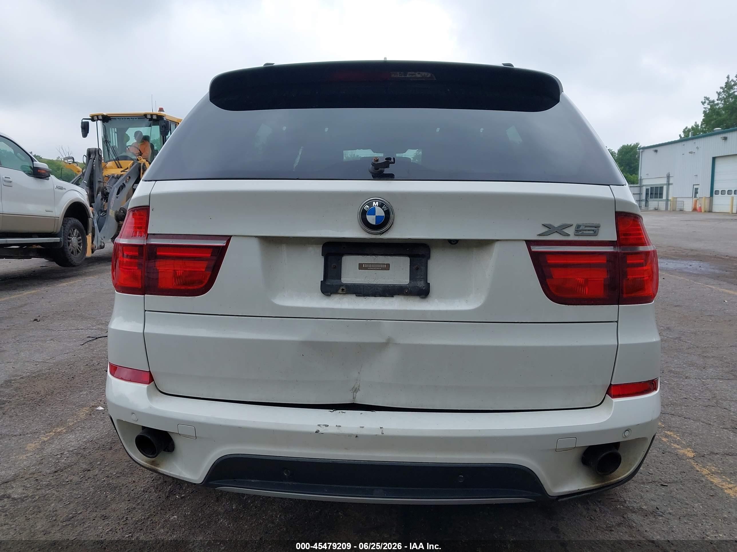 2012 Bmw X5 Xdrive35d White vin: 5UXZW0C59CL666546