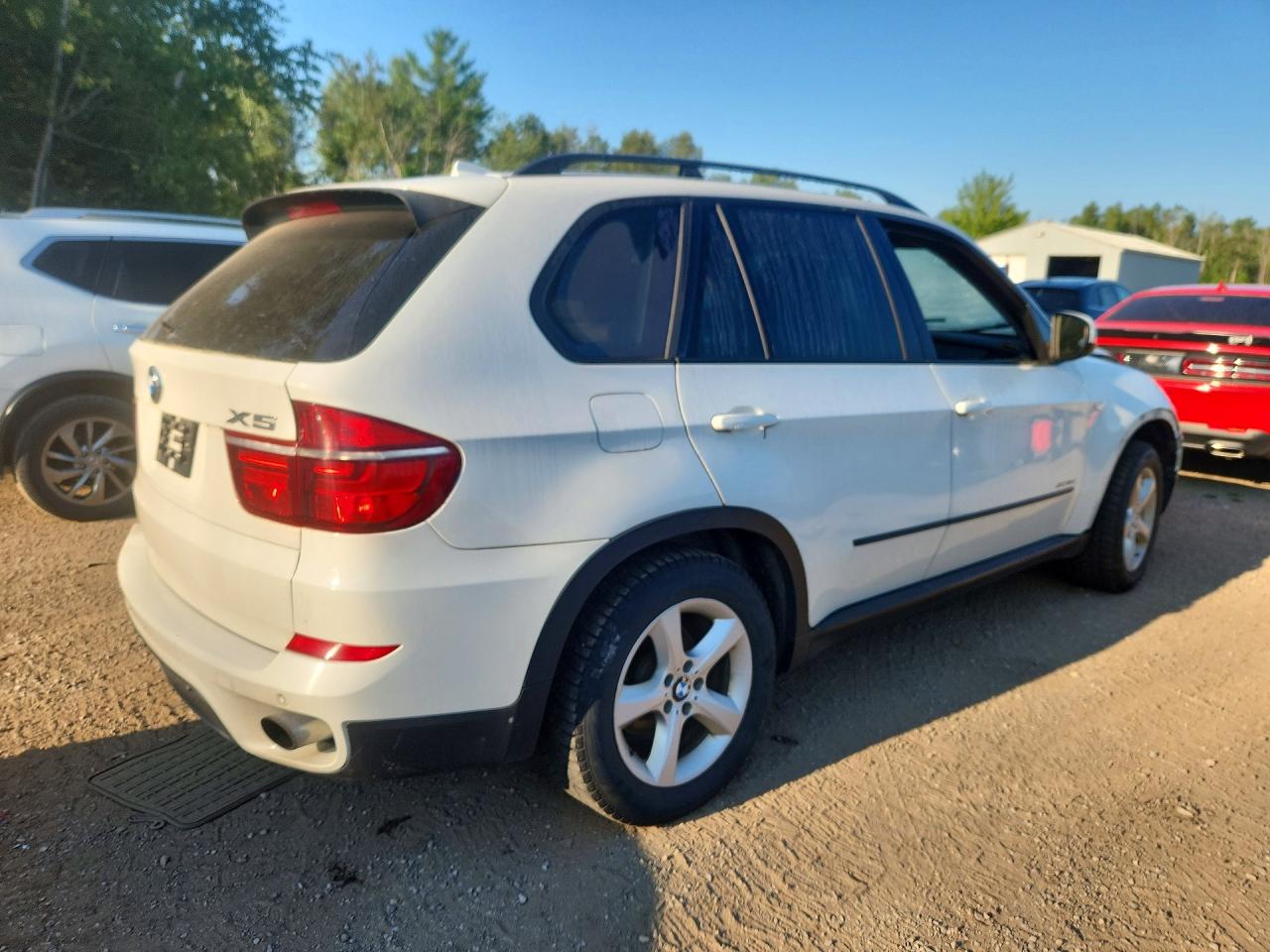 2011 Bmw X5 Xdrive35d White vin: 5UXZW0C5XBL655540