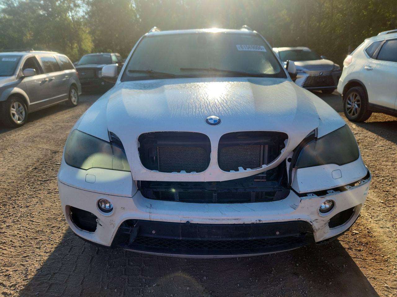 2011 Bmw X5 Xdrive35d White vin: 5UXZW0C5XBL655540