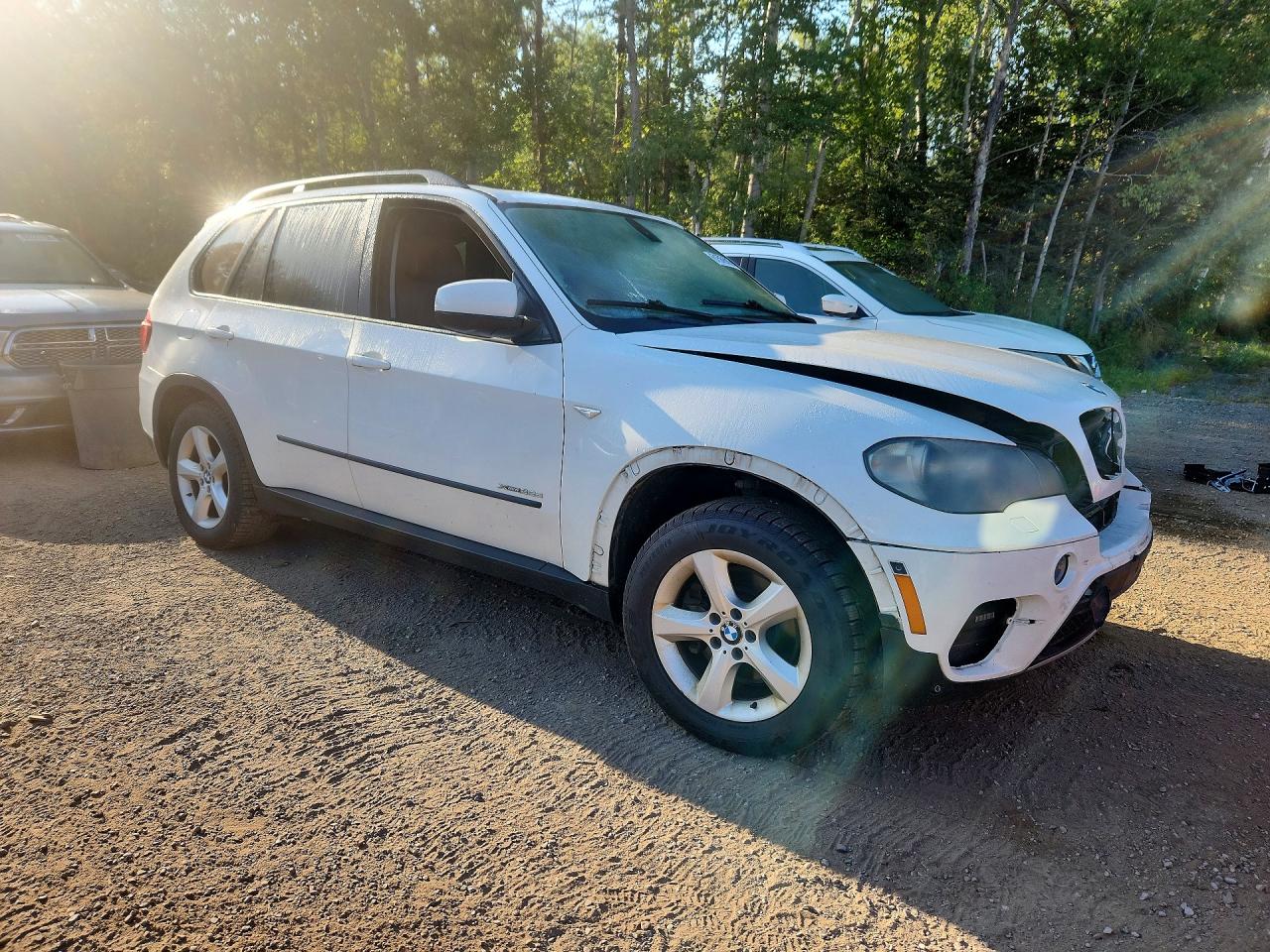 2011 Bmw X5 Xdrive35d White vin: 5UXZW0C5XBL655540