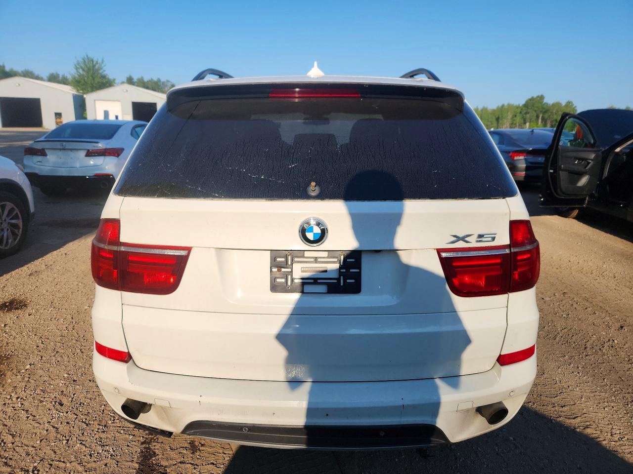2011 Bmw X5 Xdrive35d White vin: 5UXZW0C5XBL655540