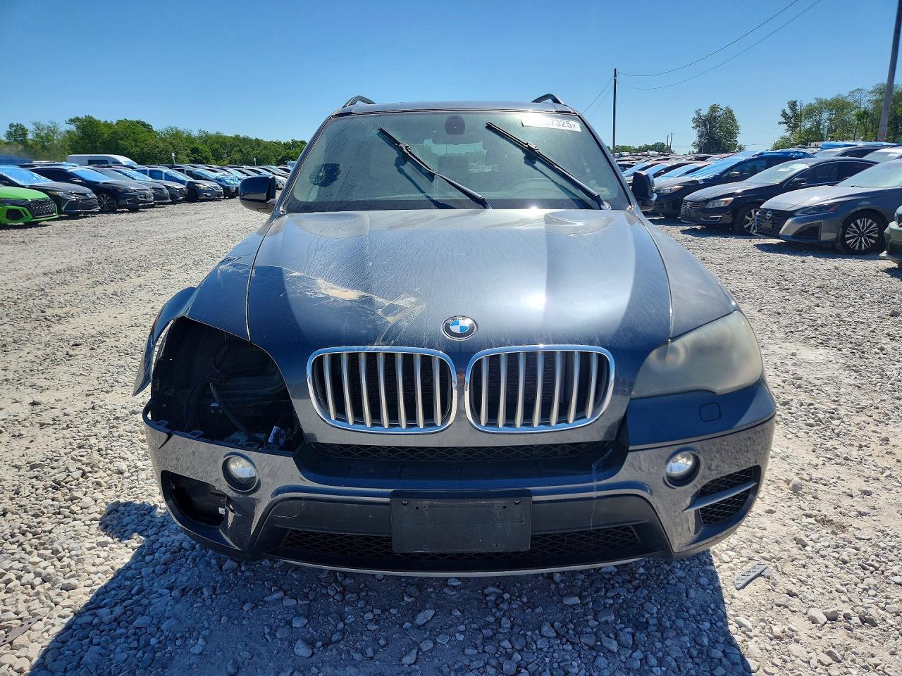 2011 Bmw X5 Xdrive35d Gray vin: 5UXZW0C5XBL655702