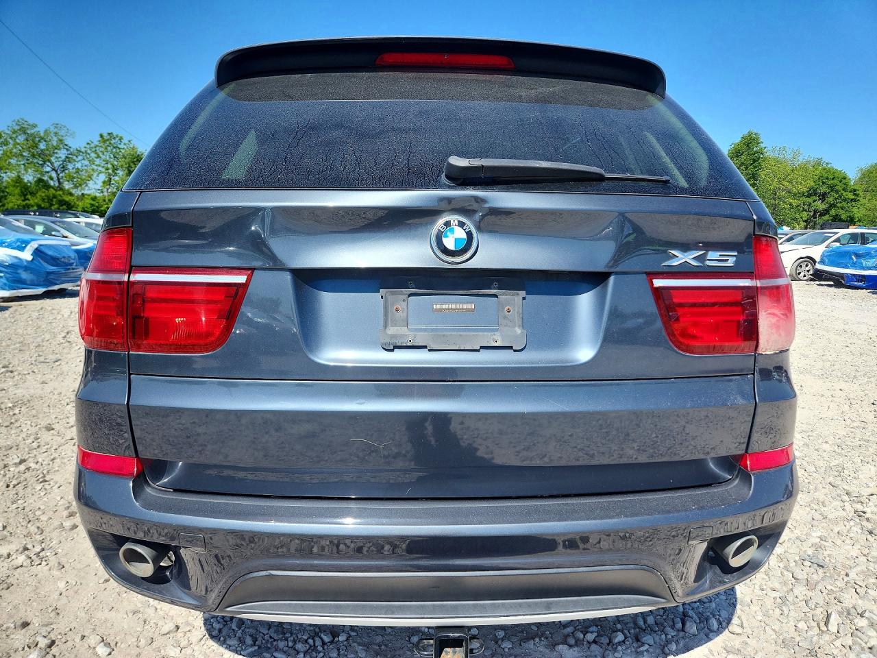 2011 Bmw X5 Xdrive35d Gray vin: 5UXZW0C5XBL655702