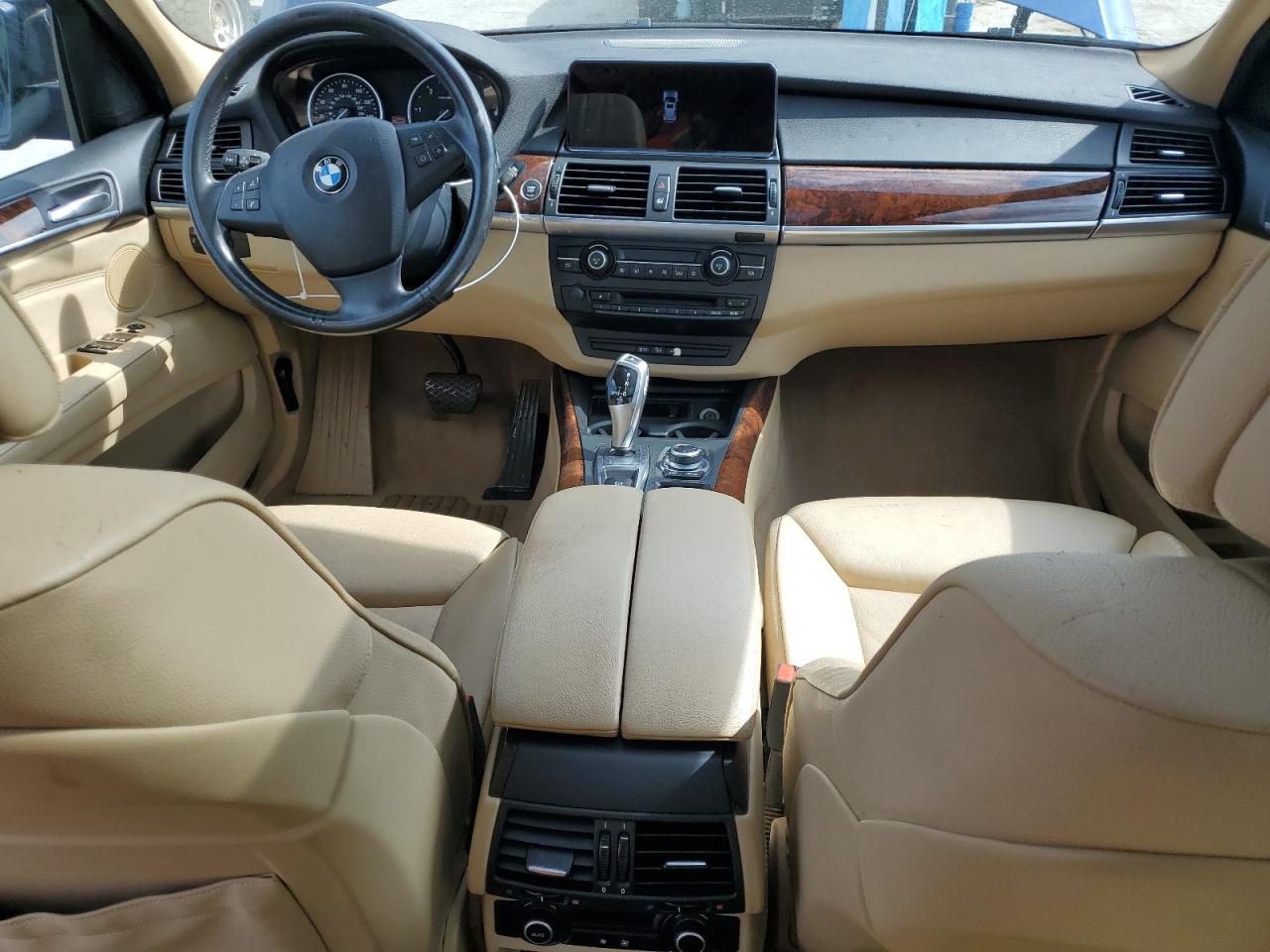 2011 Bmw X5 Xdrive35d Blue vin: 5UXZW0C5XBL657207