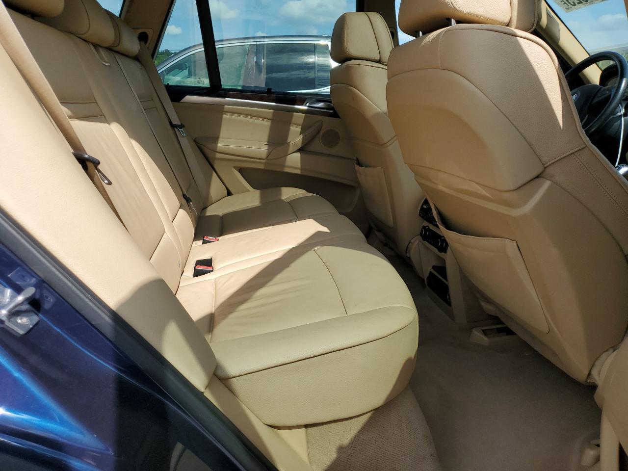 2011 Bmw X5 Xdrive35d Blue vin: 5UXZW0C5XBL657207