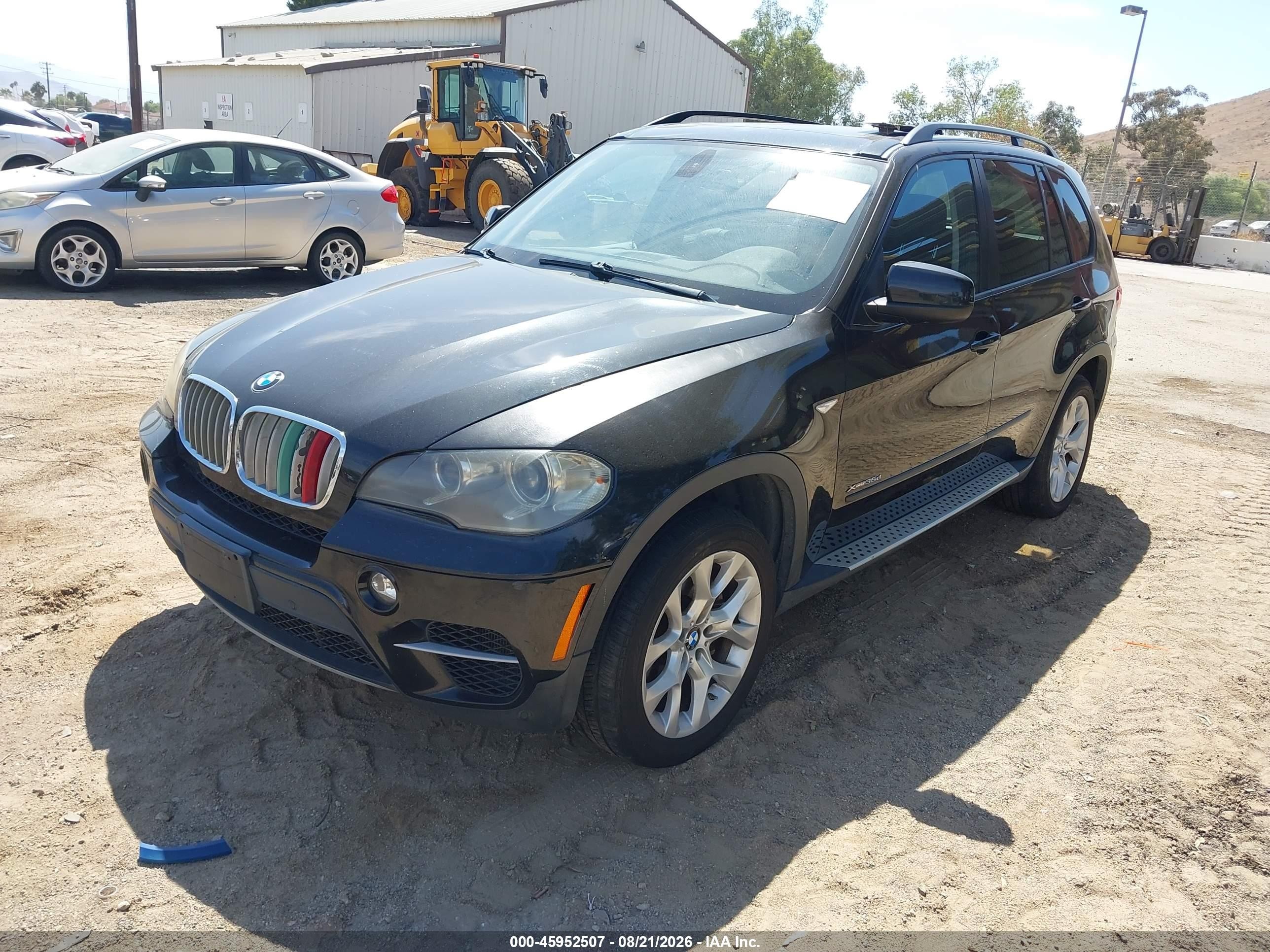 2011 Bmw X5 Xdrive35d Black vin: 5UXZW0C5XBL662892
