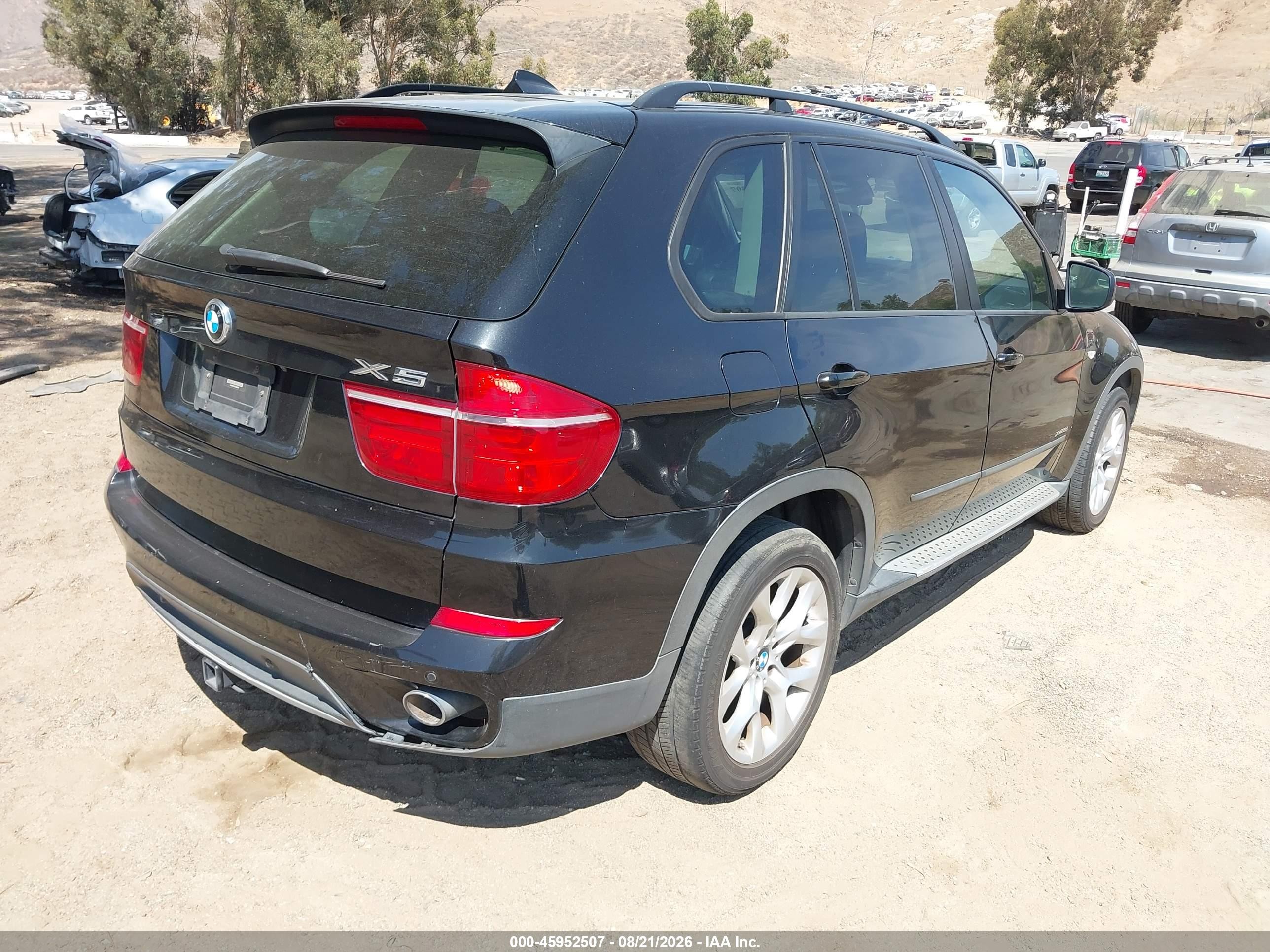 2011 Bmw X5 Xdrive35d Black vin: 5UXZW0C5XBL662892