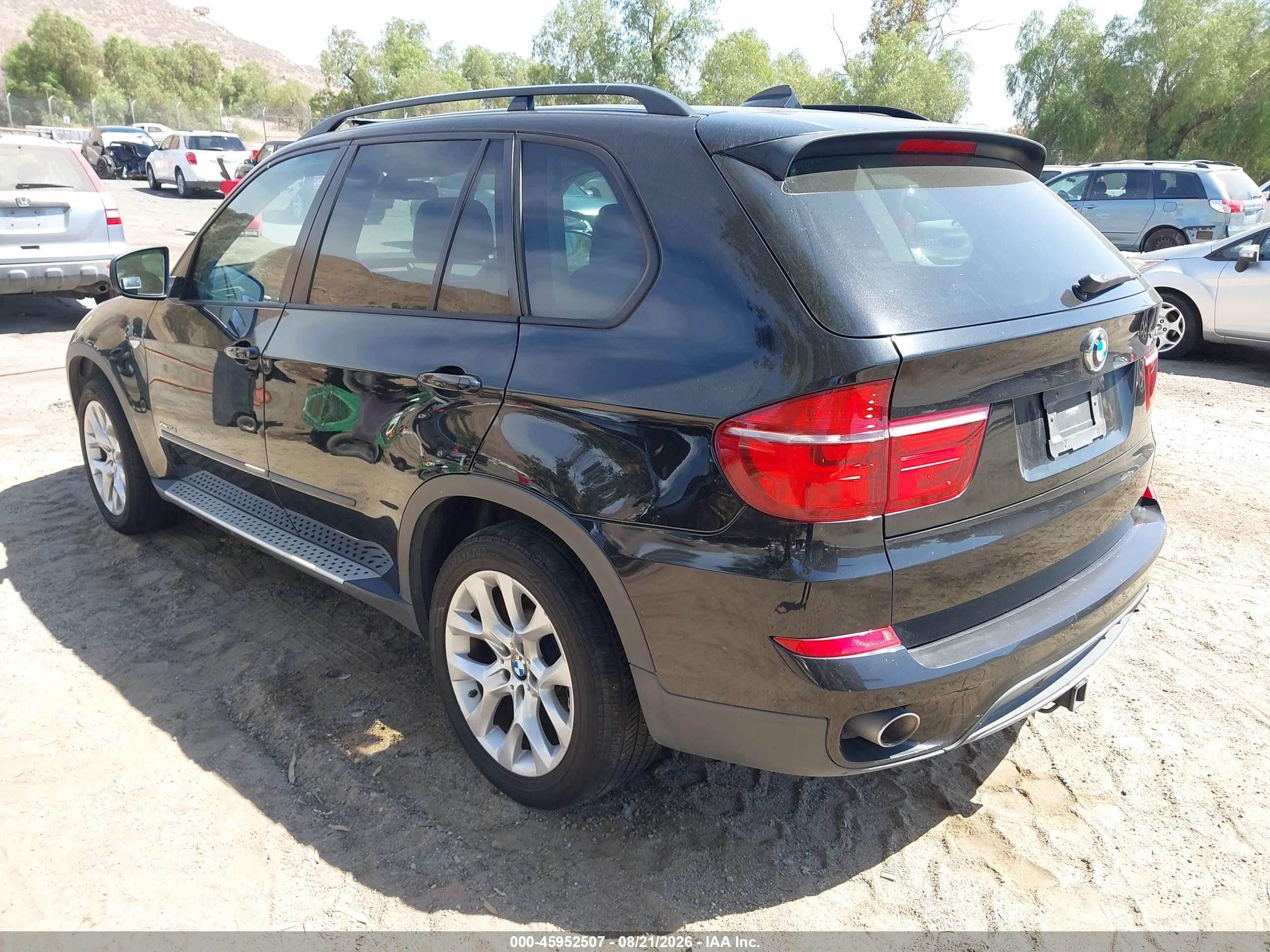 2011 Bmw X5 Xdrive35d Black vin: 5UXZW0C5XBL662892