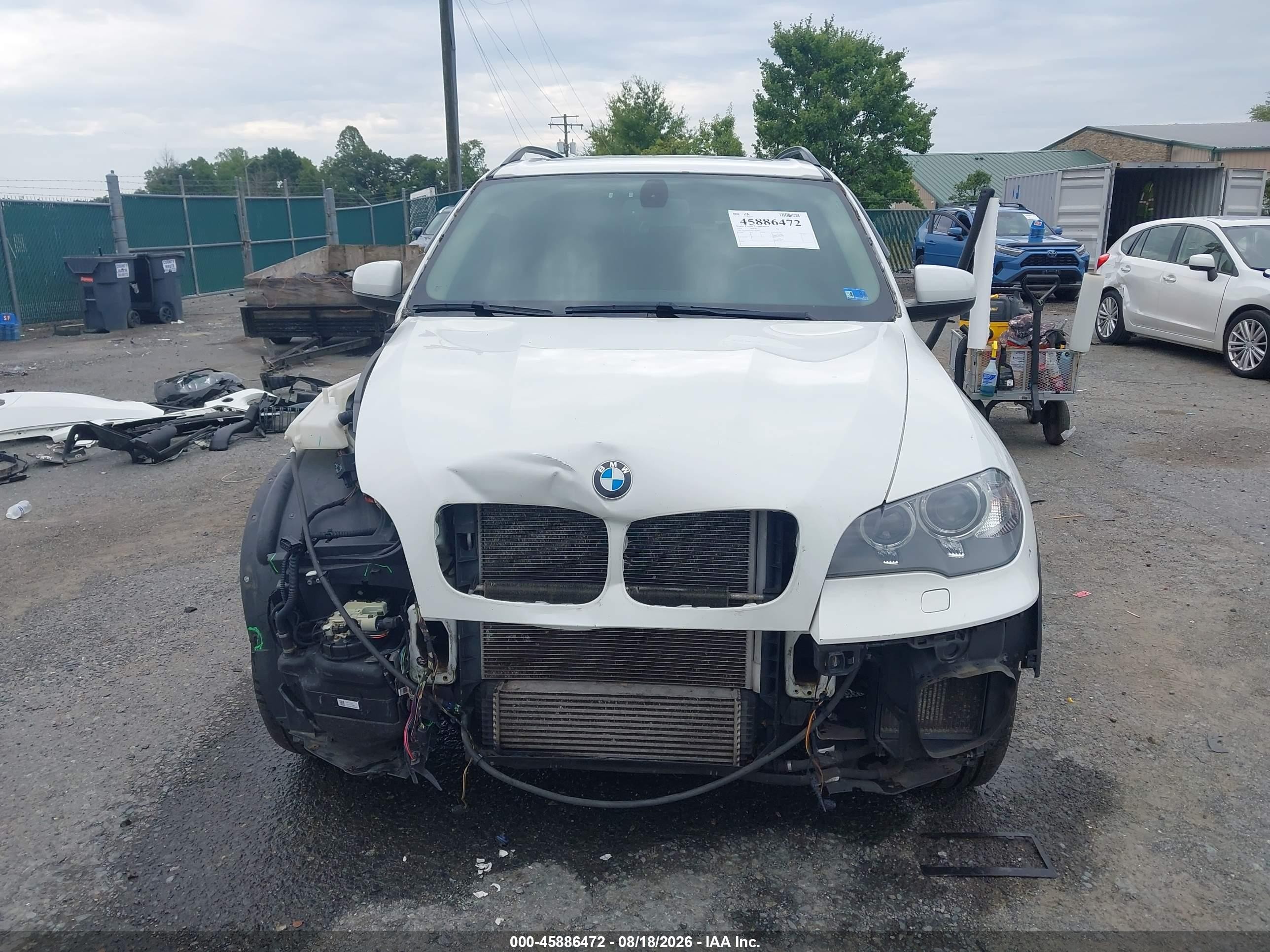 2012 Bmw X5 Xdrive35d White vin: 5UXZW0C5XCL672694