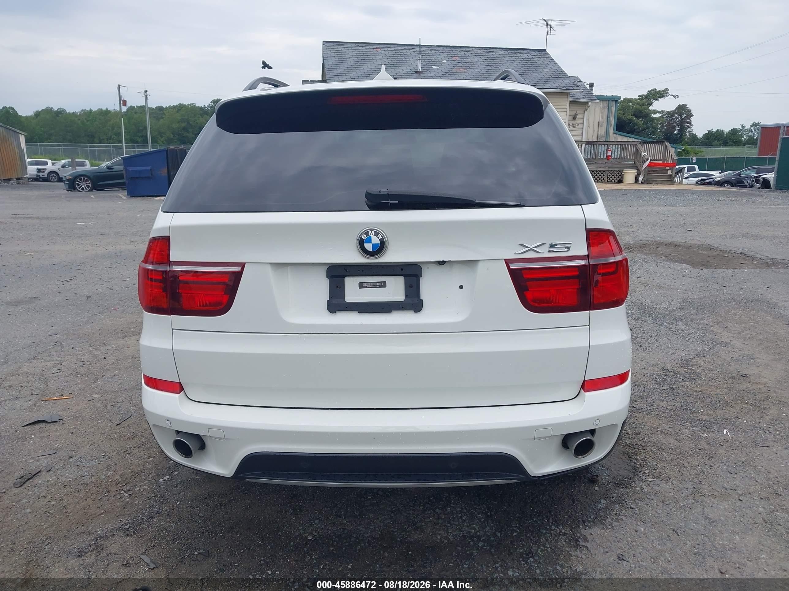 2012 Bmw X5 Xdrive35d White vin: 5UXZW0C5XCL672694