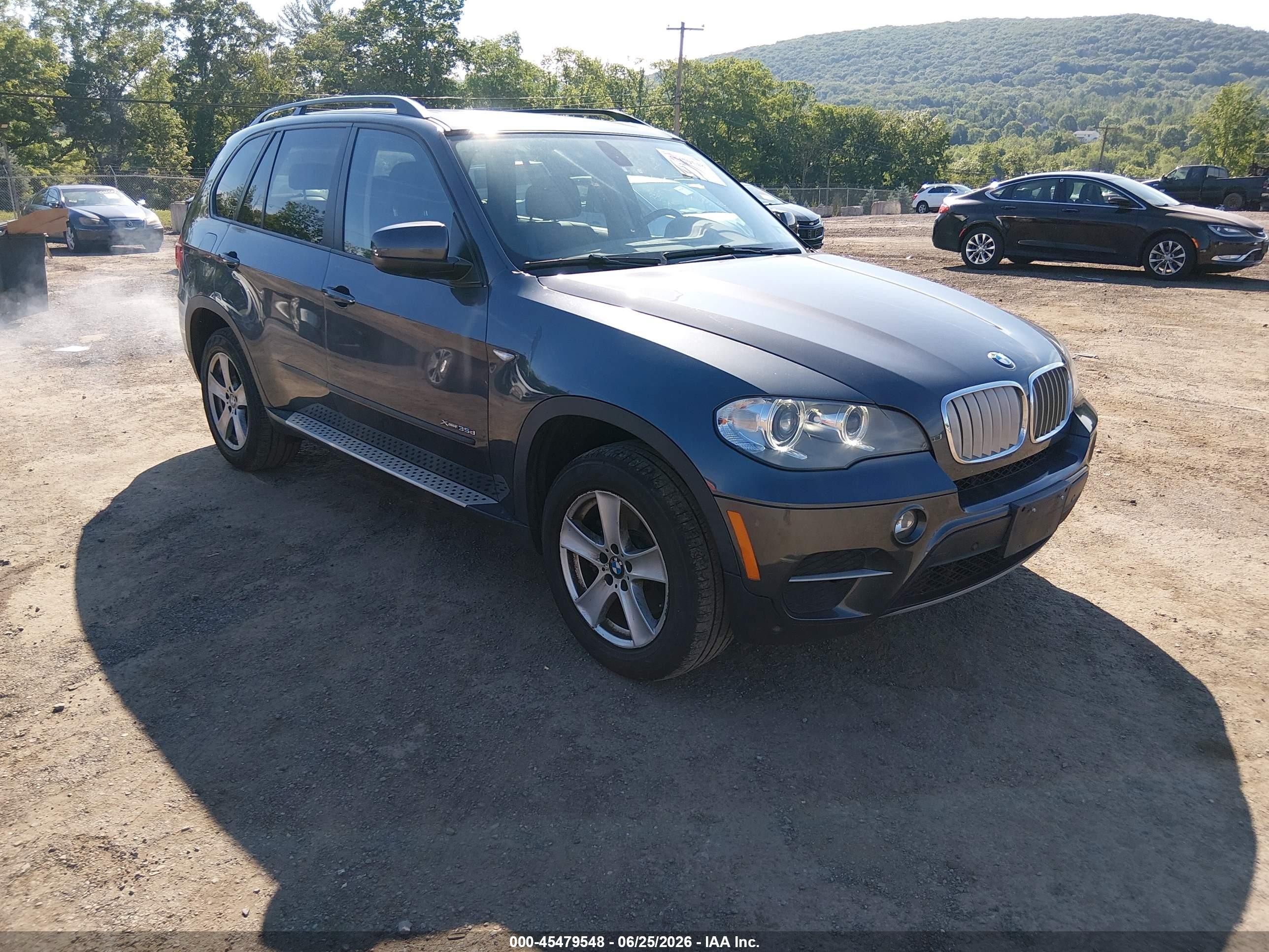 2012 Bmw X5 Xdrive35d Gray vin: 5UXZW0C5XCL673599