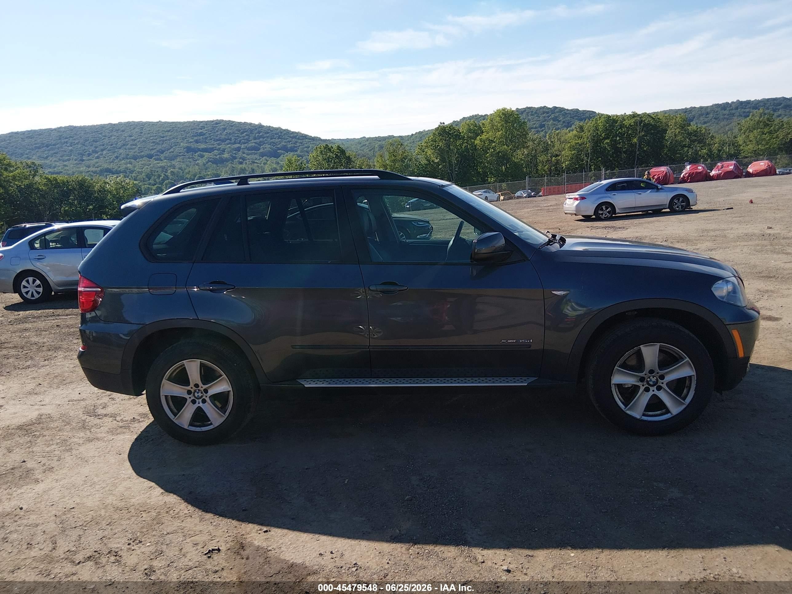 2012 Bmw X5 Xdrive35d Gray vin: 5UXZW0C5XCL673599