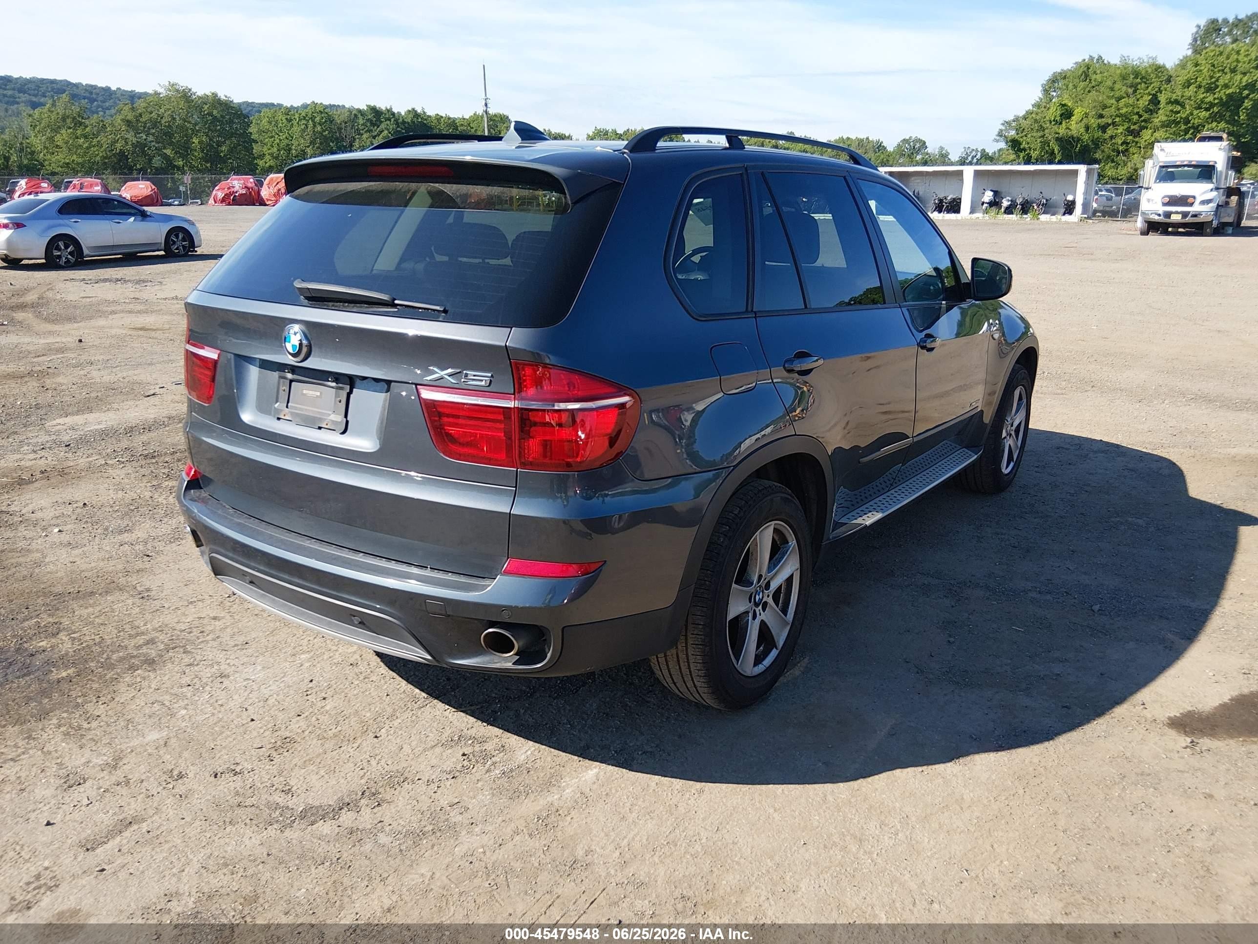 2012 Bmw X5 Xdrive35d Gray vin: 5UXZW0C5XCL673599