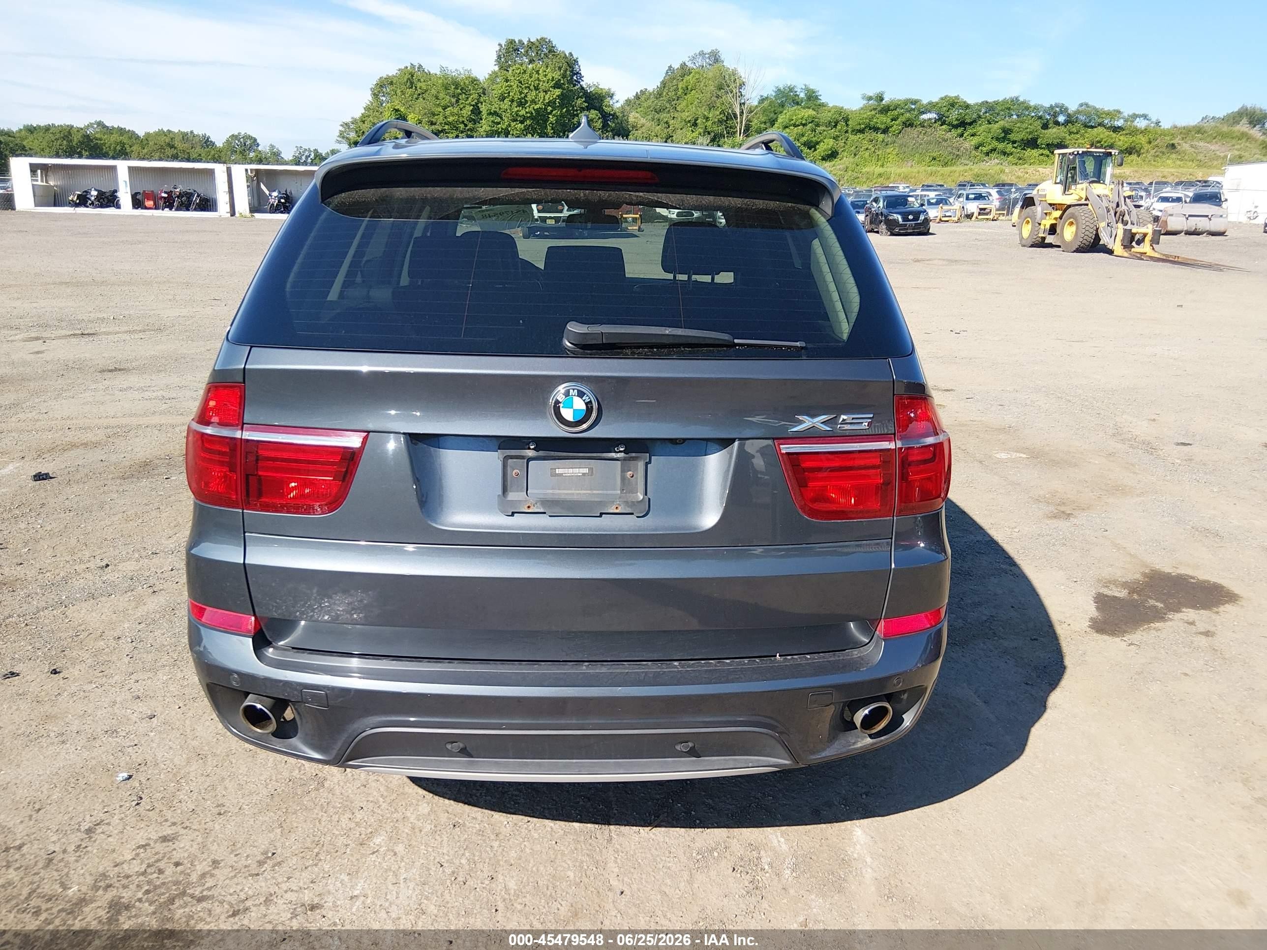 2012 Bmw X5 Xdrive35d Gray vin: 5UXZW0C5XCL673599
