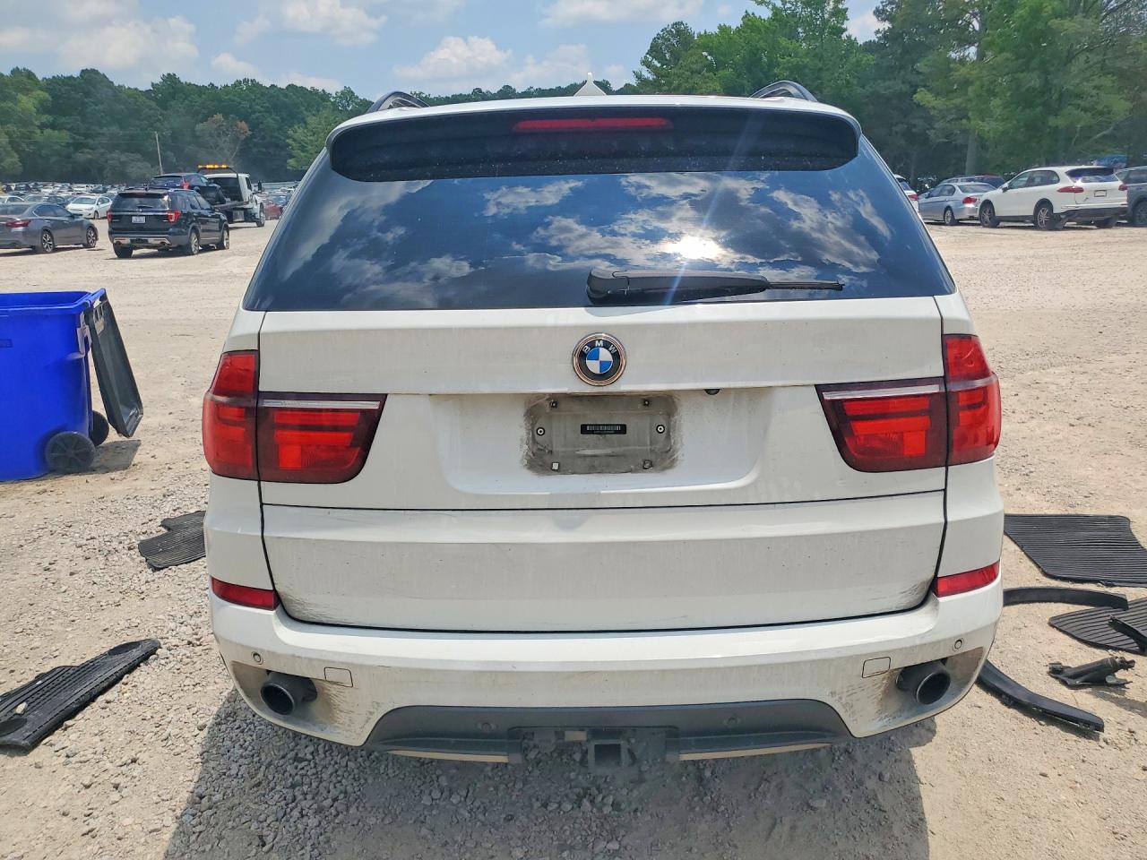 2013 Bmw X5 Xdrive35d White vin: 5UXZW0C5XD0B90295