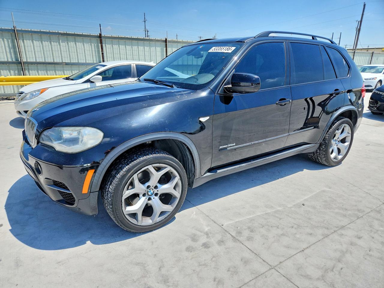 2013 Bmw X5 Xdrive35d Black vin: 5UXZW0C5XD0B90474