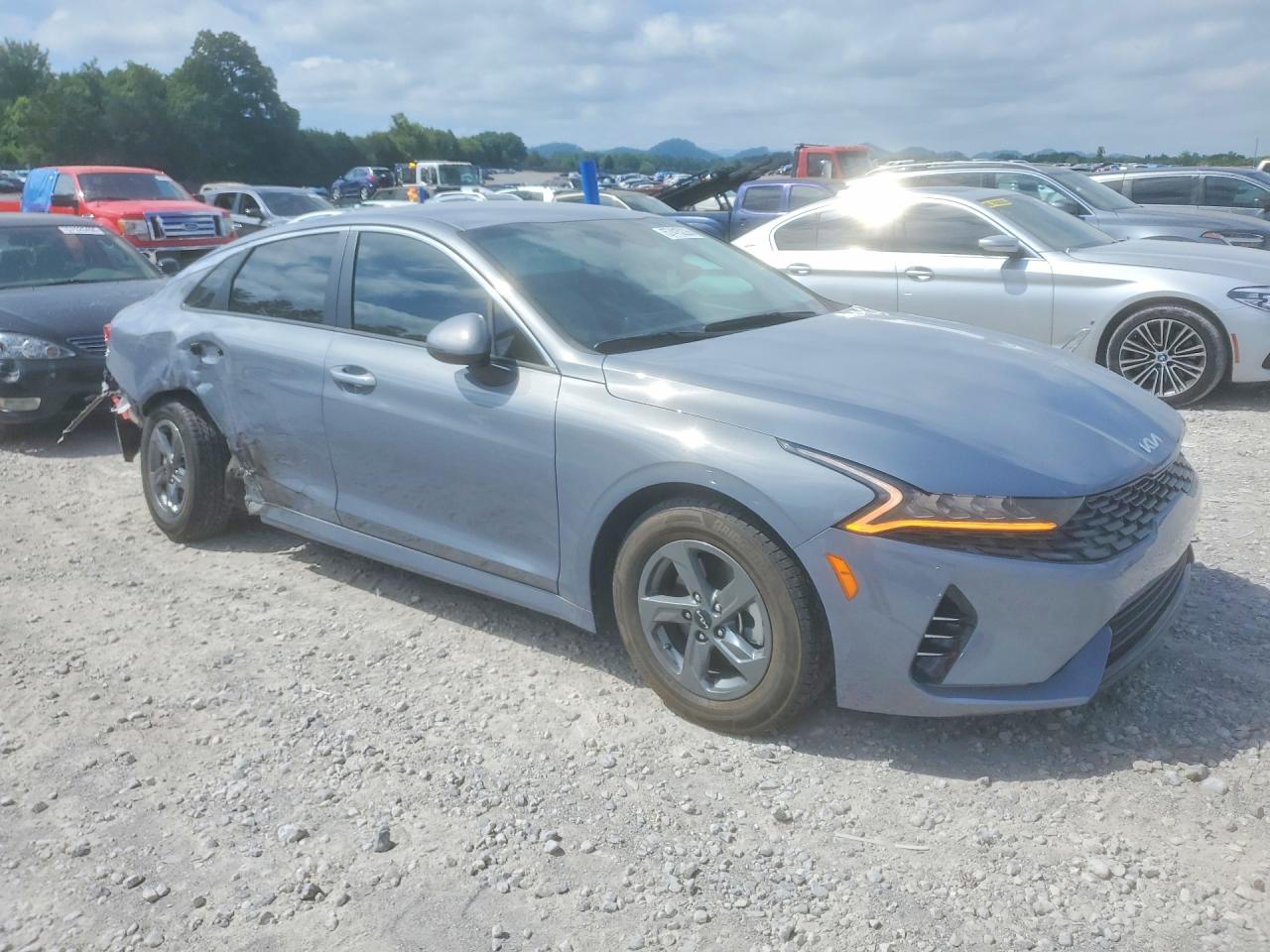 2022 Kia K5 Lx Gray vin: 5XXG24J20NG083399