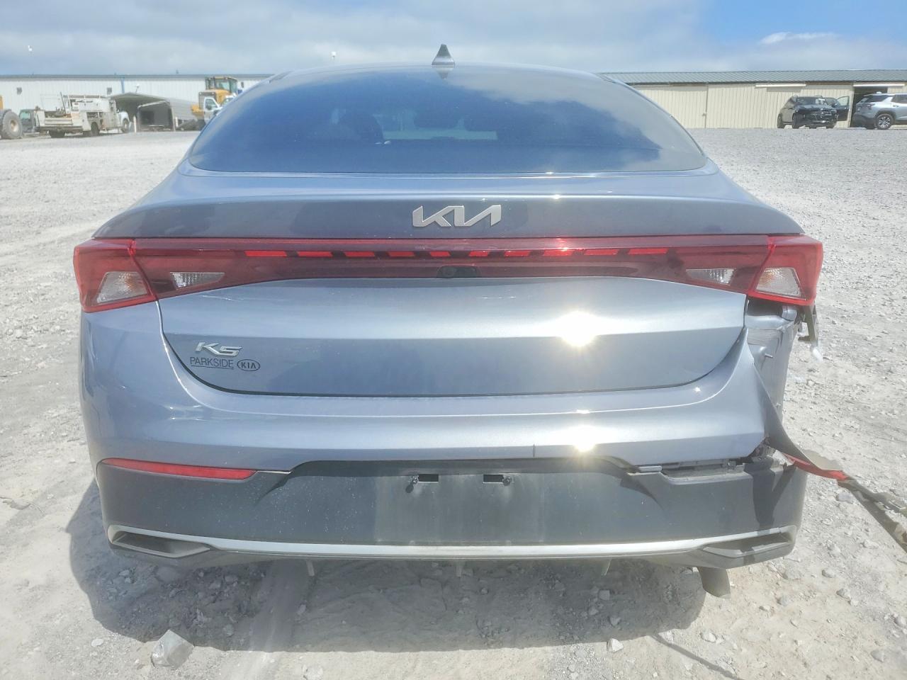 2022 Kia K5 Lx Gray vin: 5XXG24J20NG083399