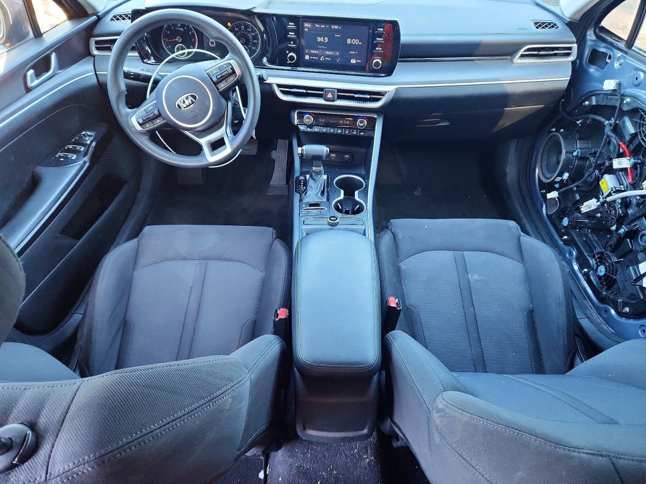 2021 Kia K5 Lx Gray vin: 5XXG24J26MG001593