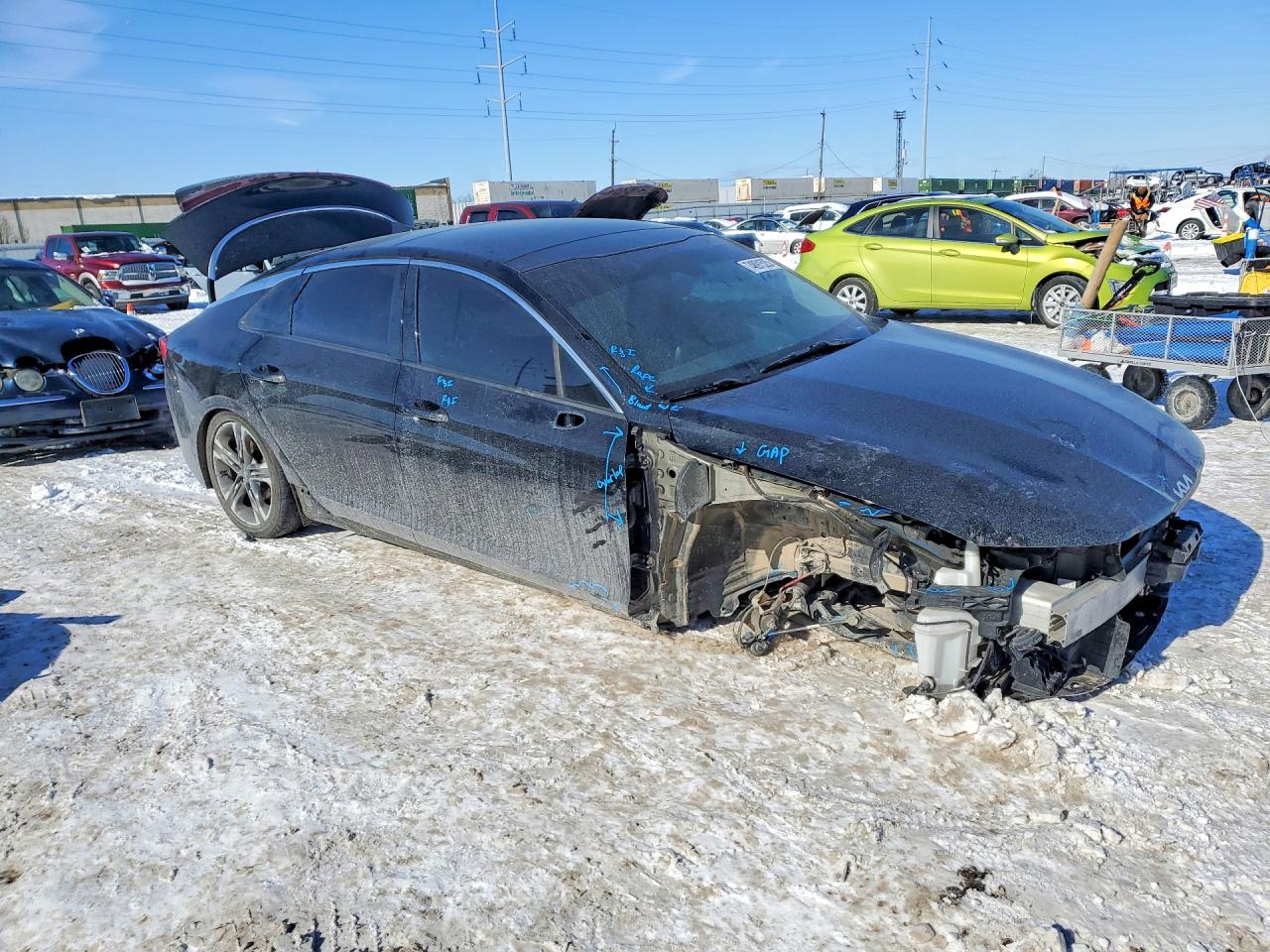 2022 Kia K5 Ex Black vin: 5XXG34J27NG095725