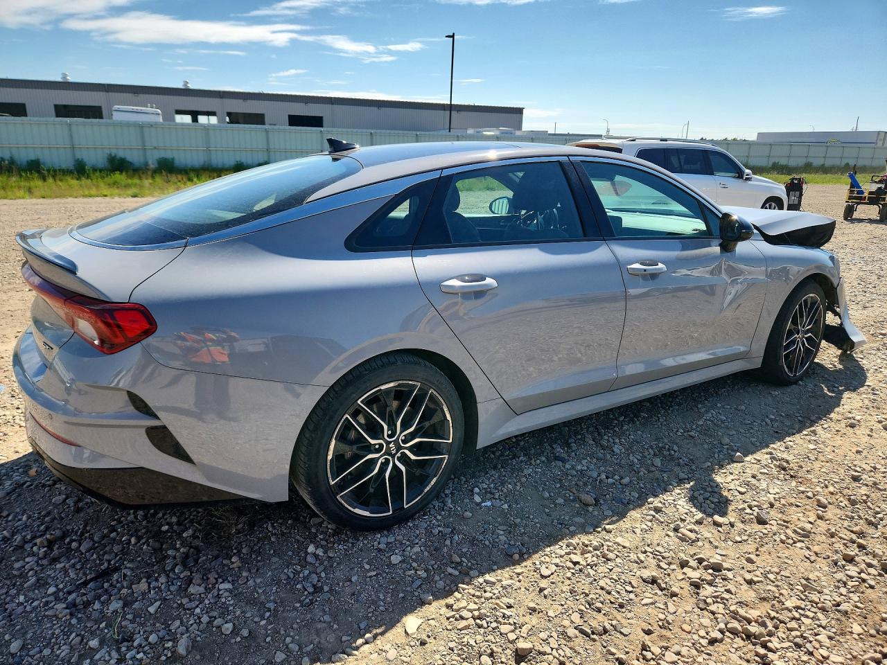 2021 Kia K5 Gt Gray vin: 5XXG44J82MG081988