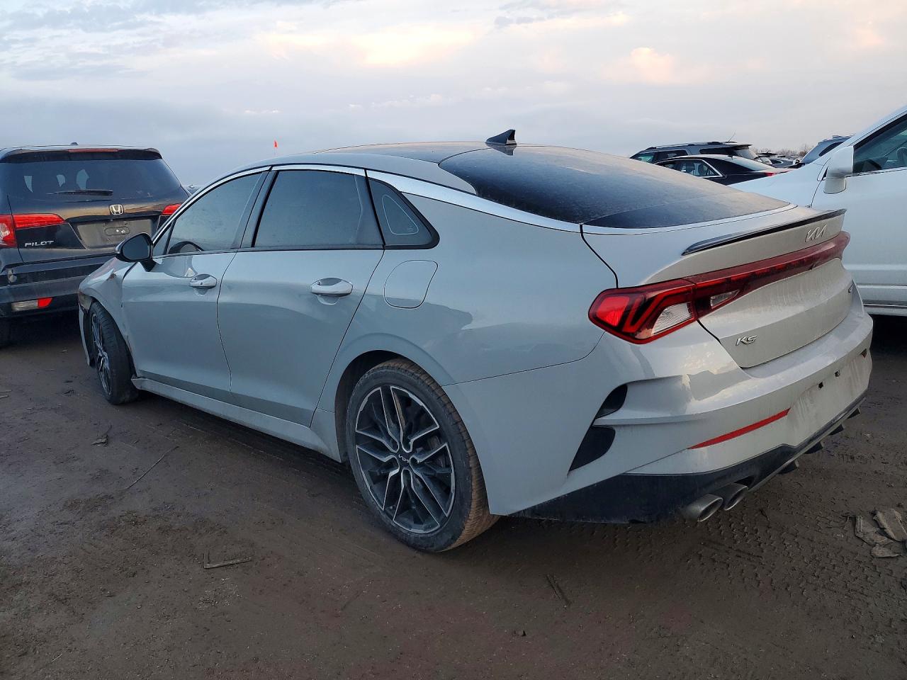 2022 Kia K5 Gt Gray vin: 5XXG44J89NG134302