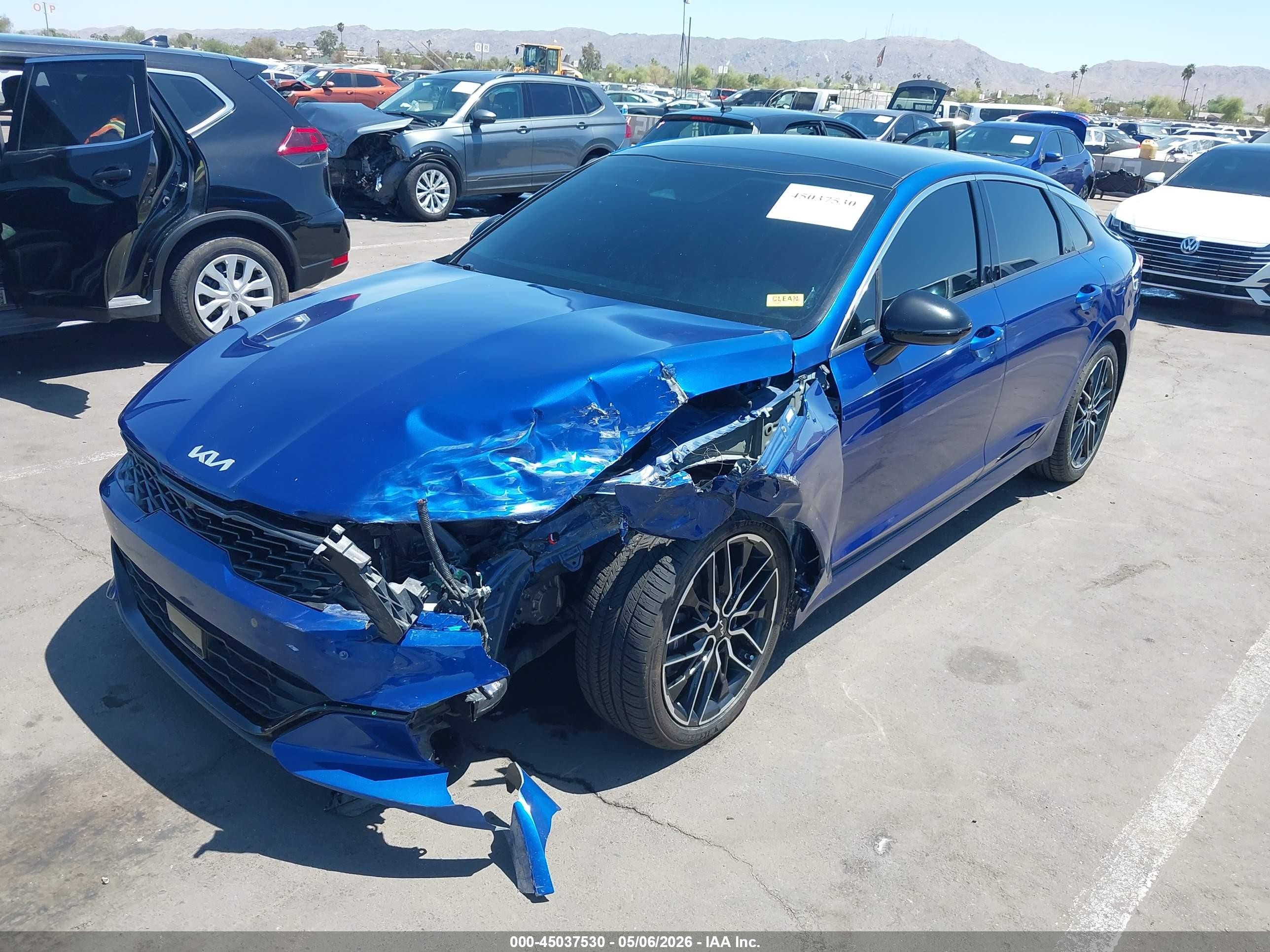2024 Kia K5 Gt Blue vin: 5XXG44J89RG228363