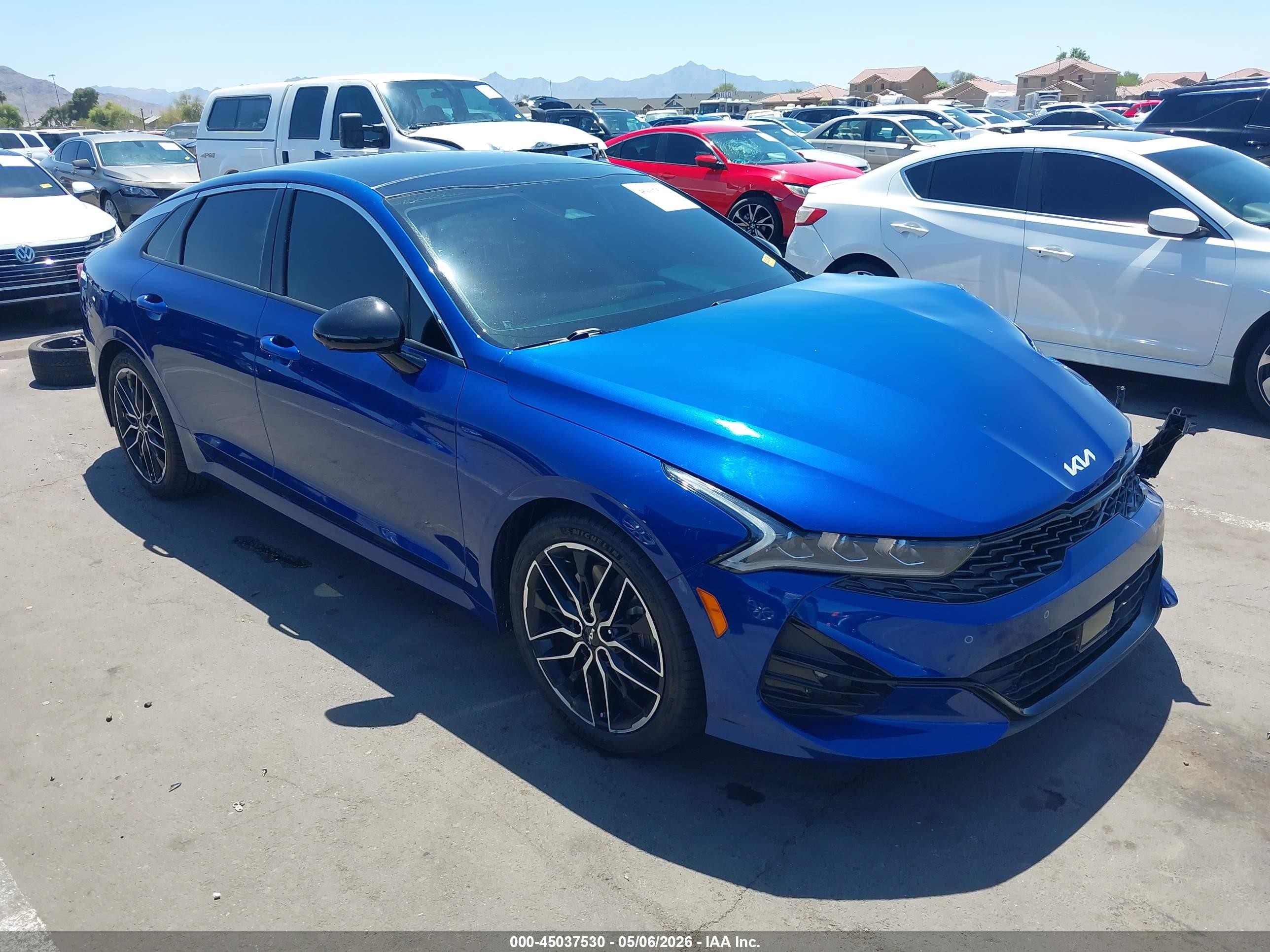 2024 Kia K5 Gt Blue vin: 5XXG44J89RG228363