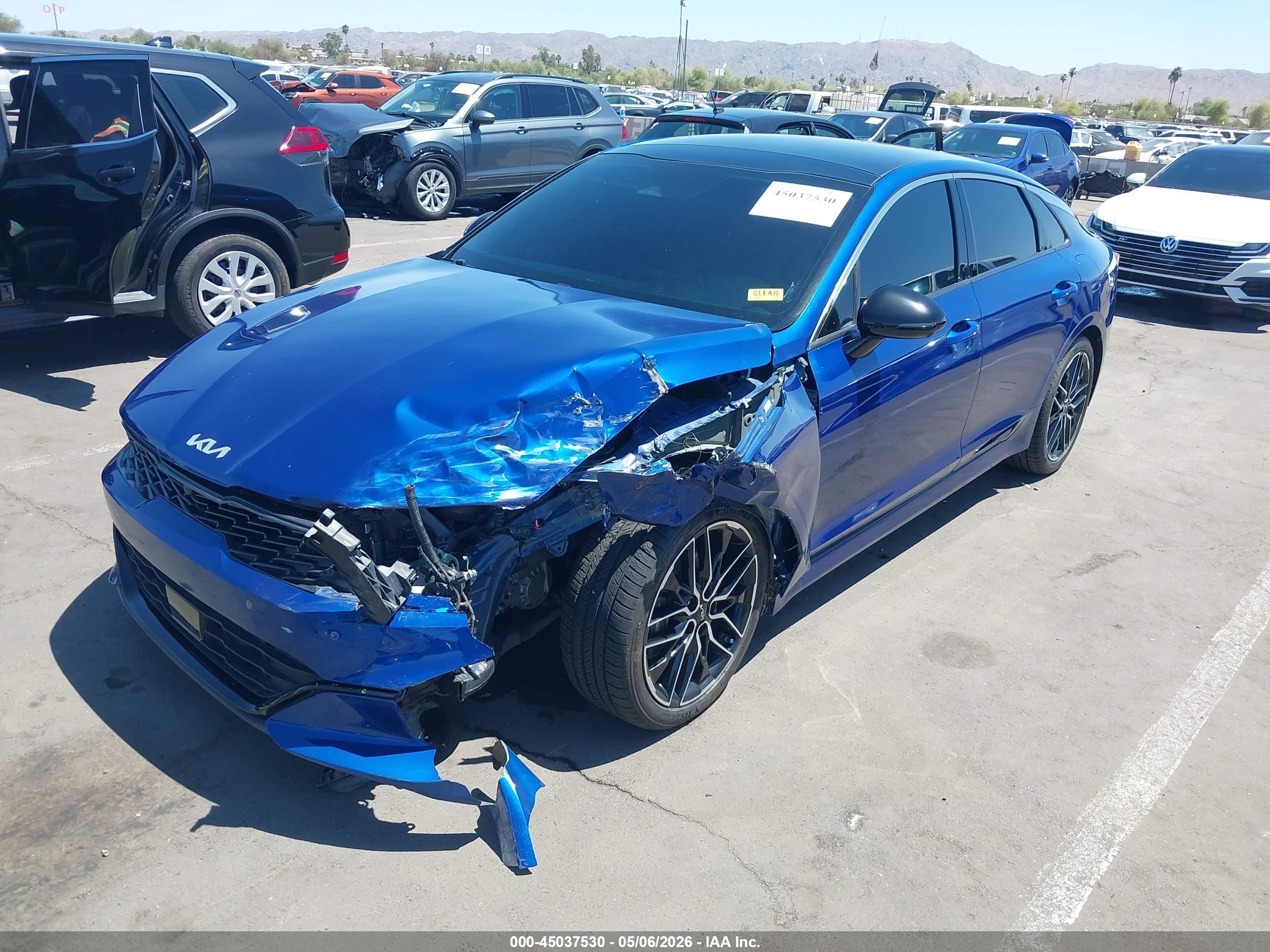 2024 Kia K5 Gt Blue vin: 5XXG44J89RG228363