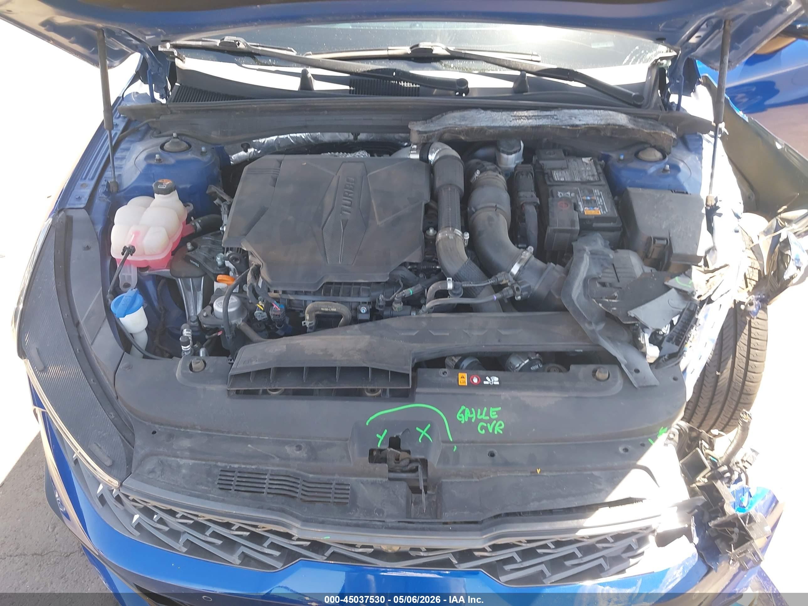 2024 Kia K5 Gt Blue vin: 5XXG44J89RG228363